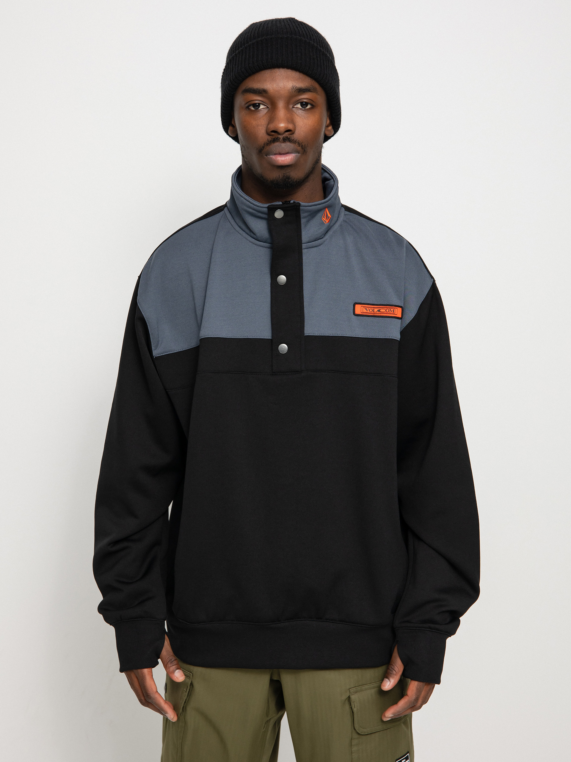 Pánská Termomikina  Volcom She Crew (black)