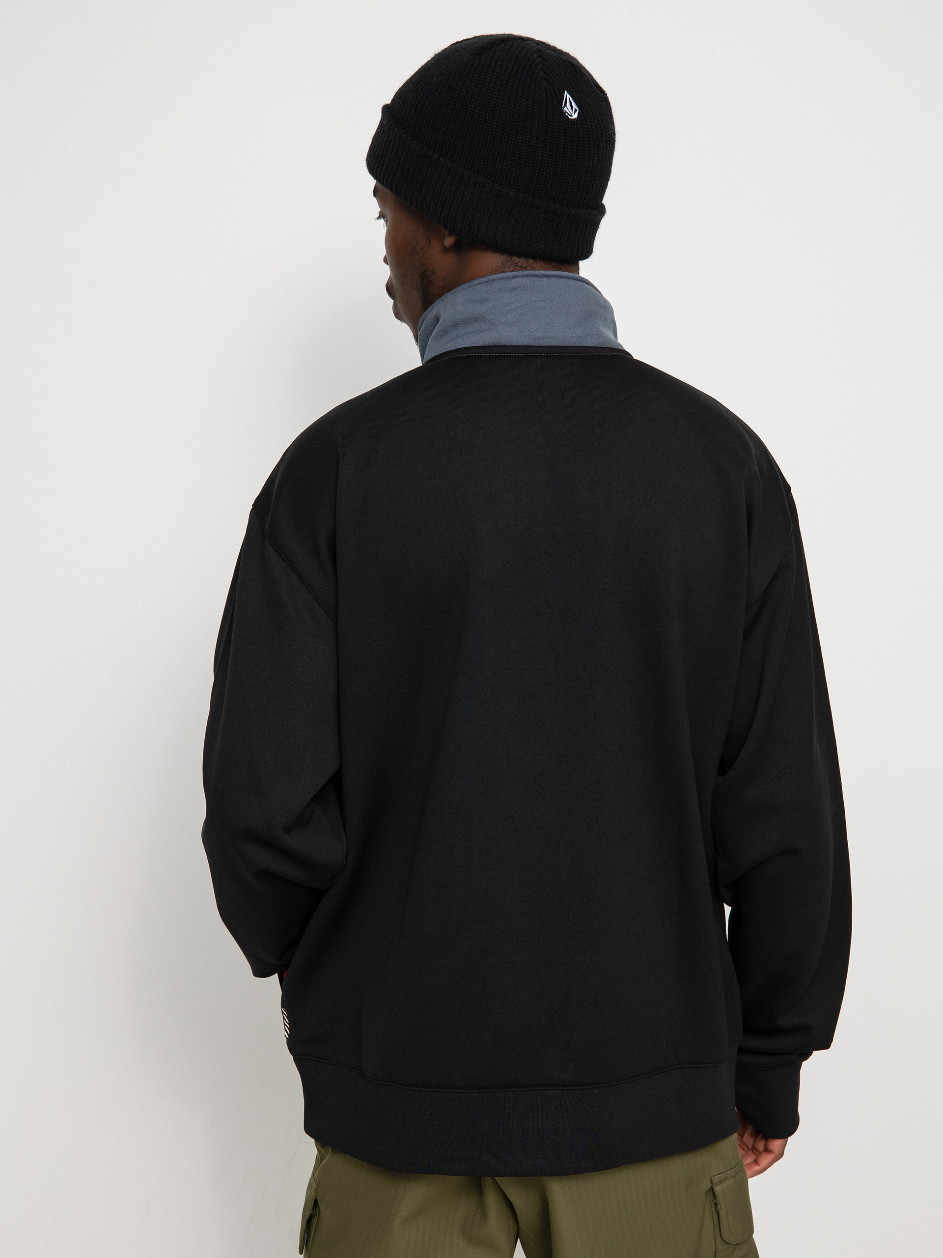 Pánská Termomikina  Volcom She Crew (black)