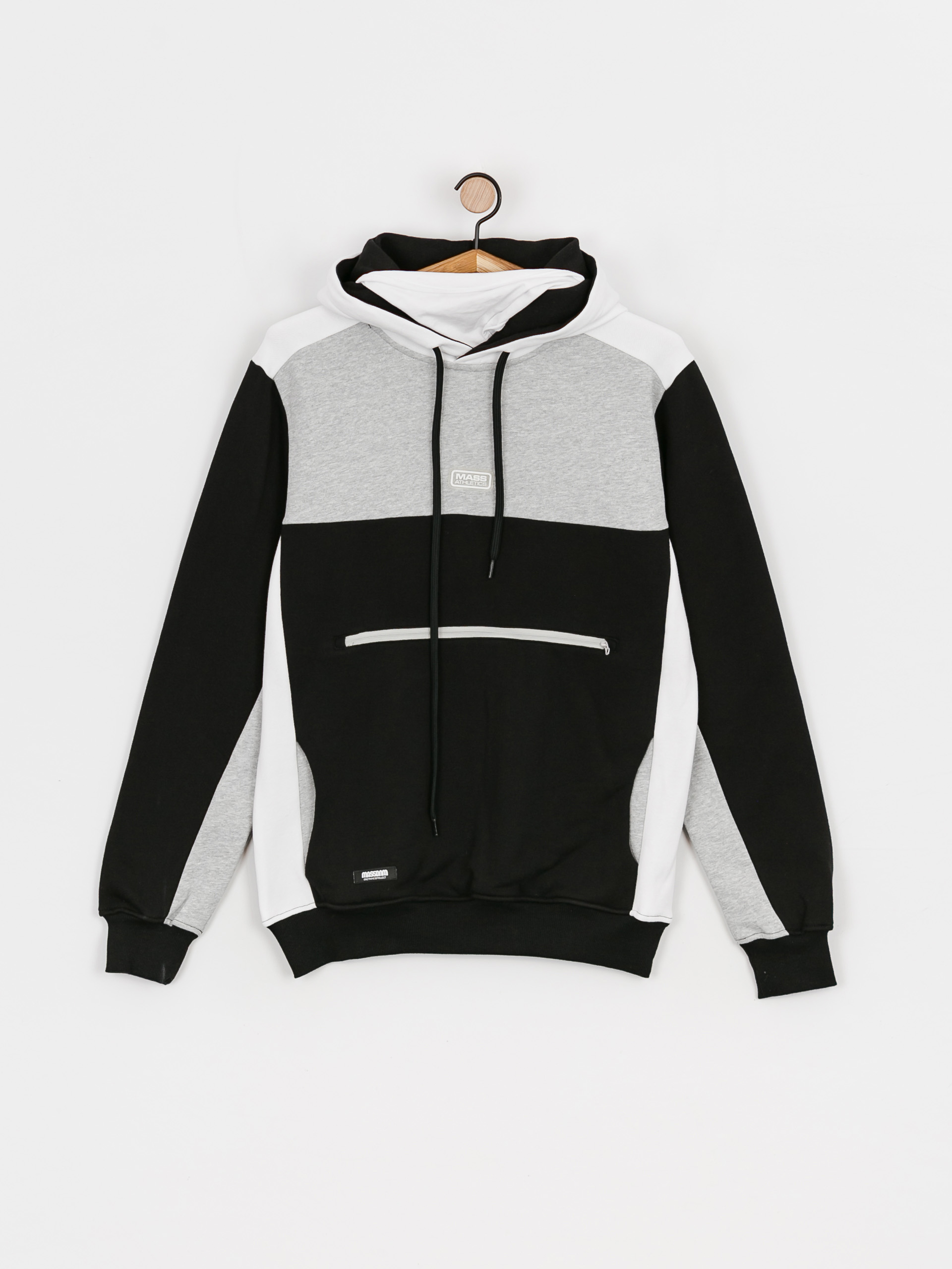 Mikina s kapucí MassDnm Yukon HD (heather grey)