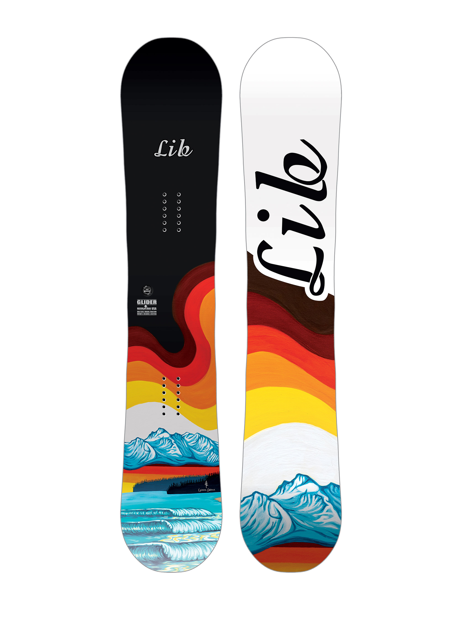 Dámská Snowboard Lib Tech Glider 