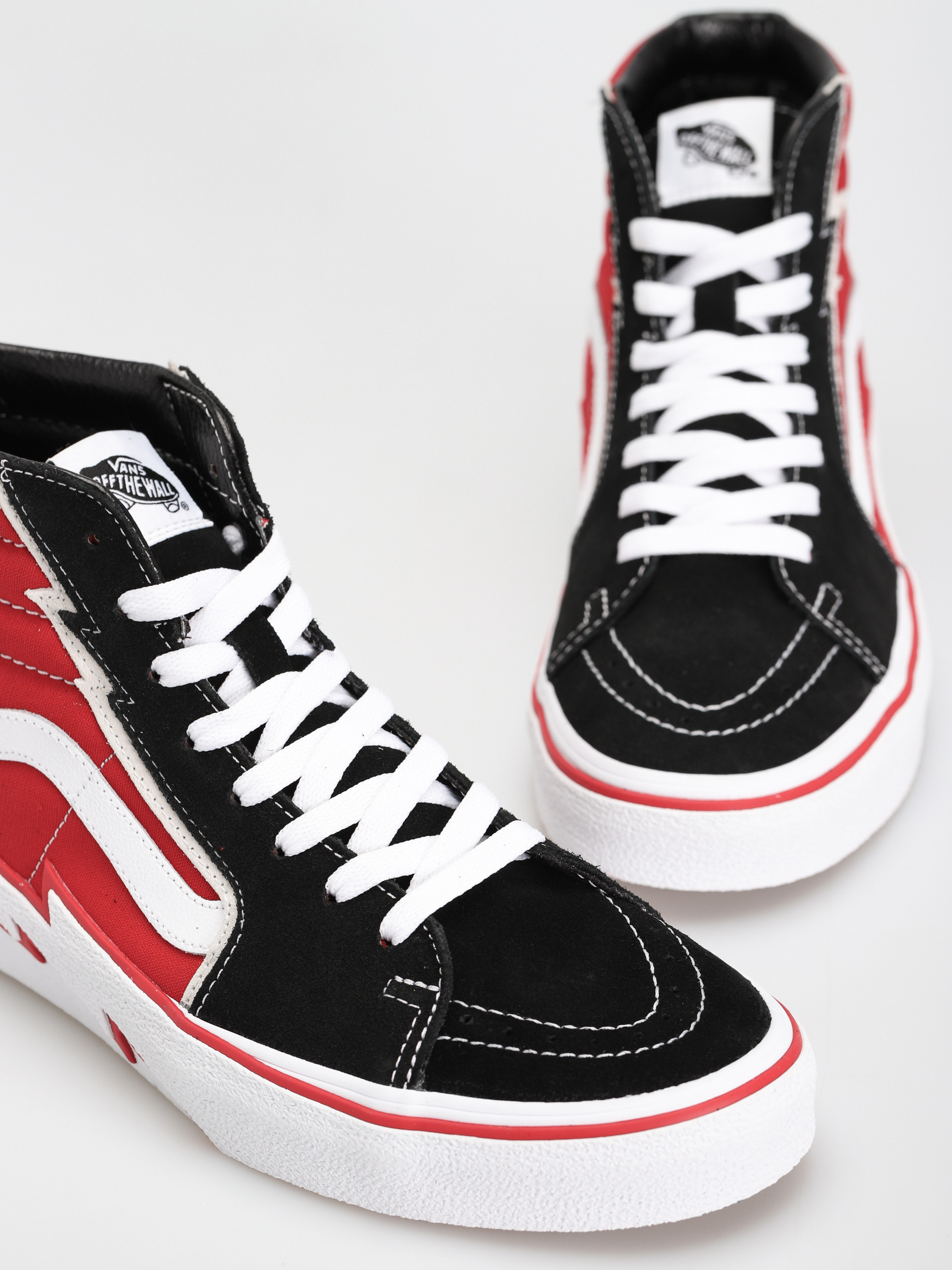 Boty Vans Sk8 Hi Bolt (black/red)