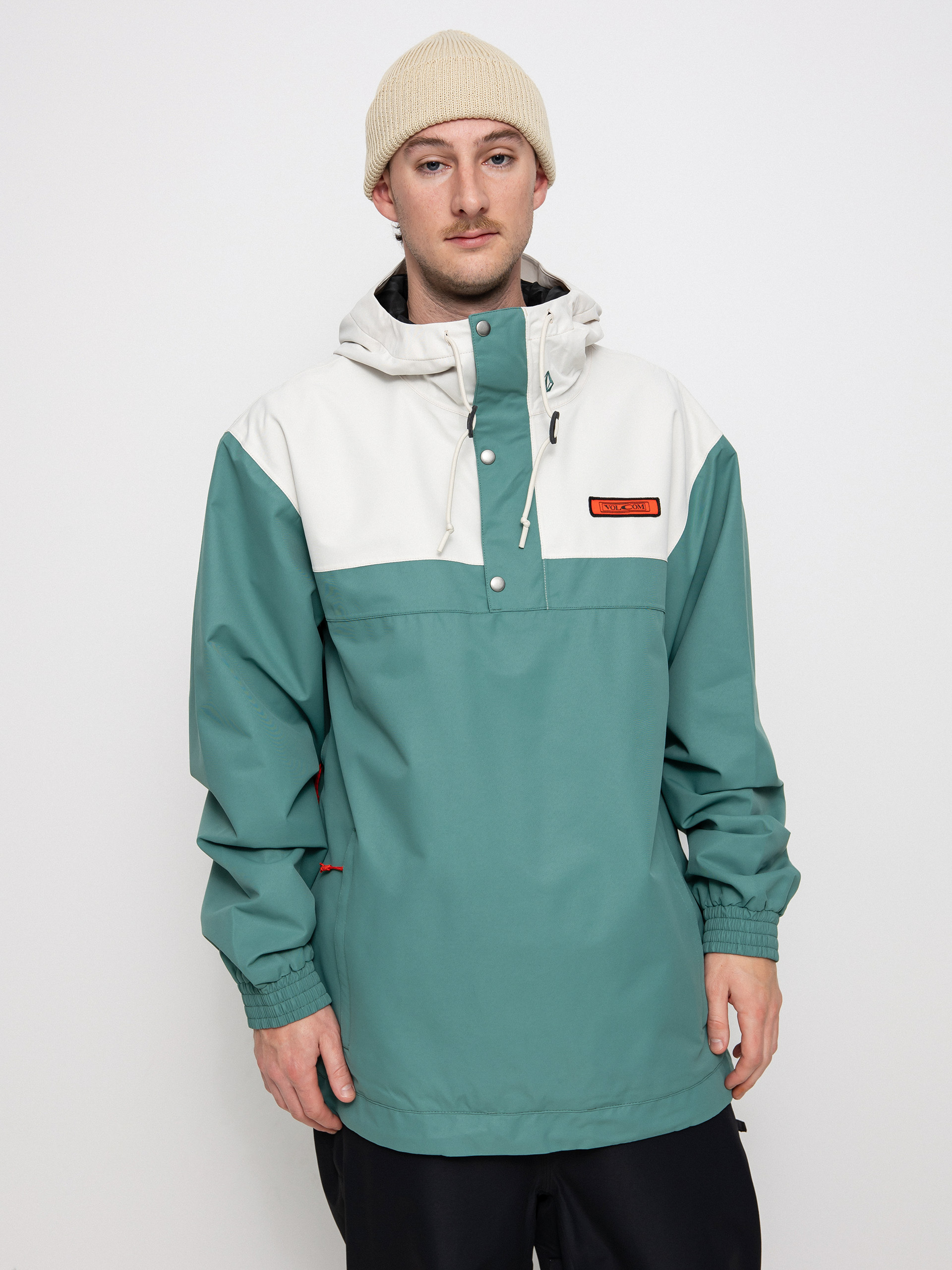 Snowboardová bunda Volcom Longo Pullover (sage)