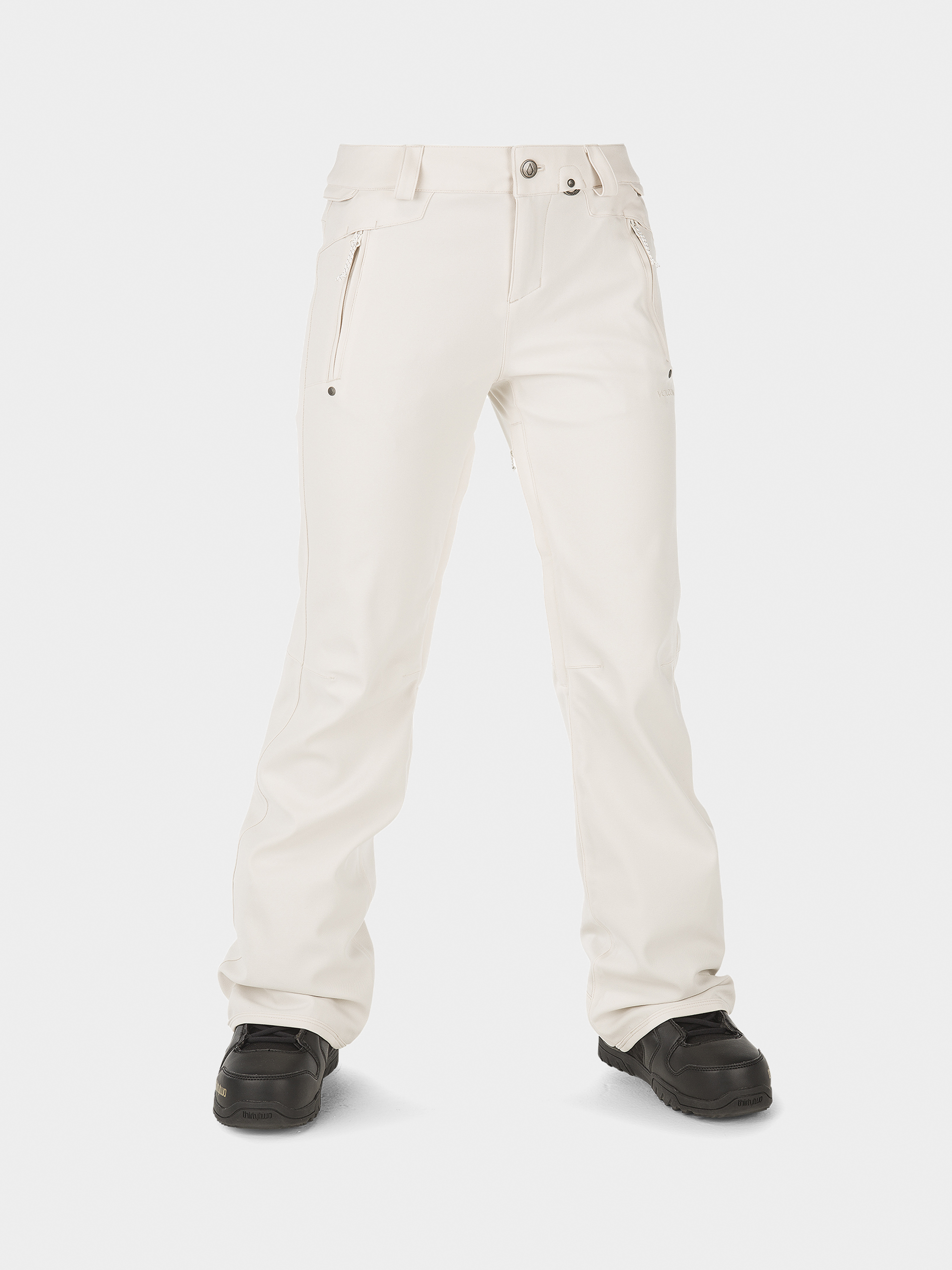 Dámské Snowboardové kalhoty  Volcom Species Stretch (off white)