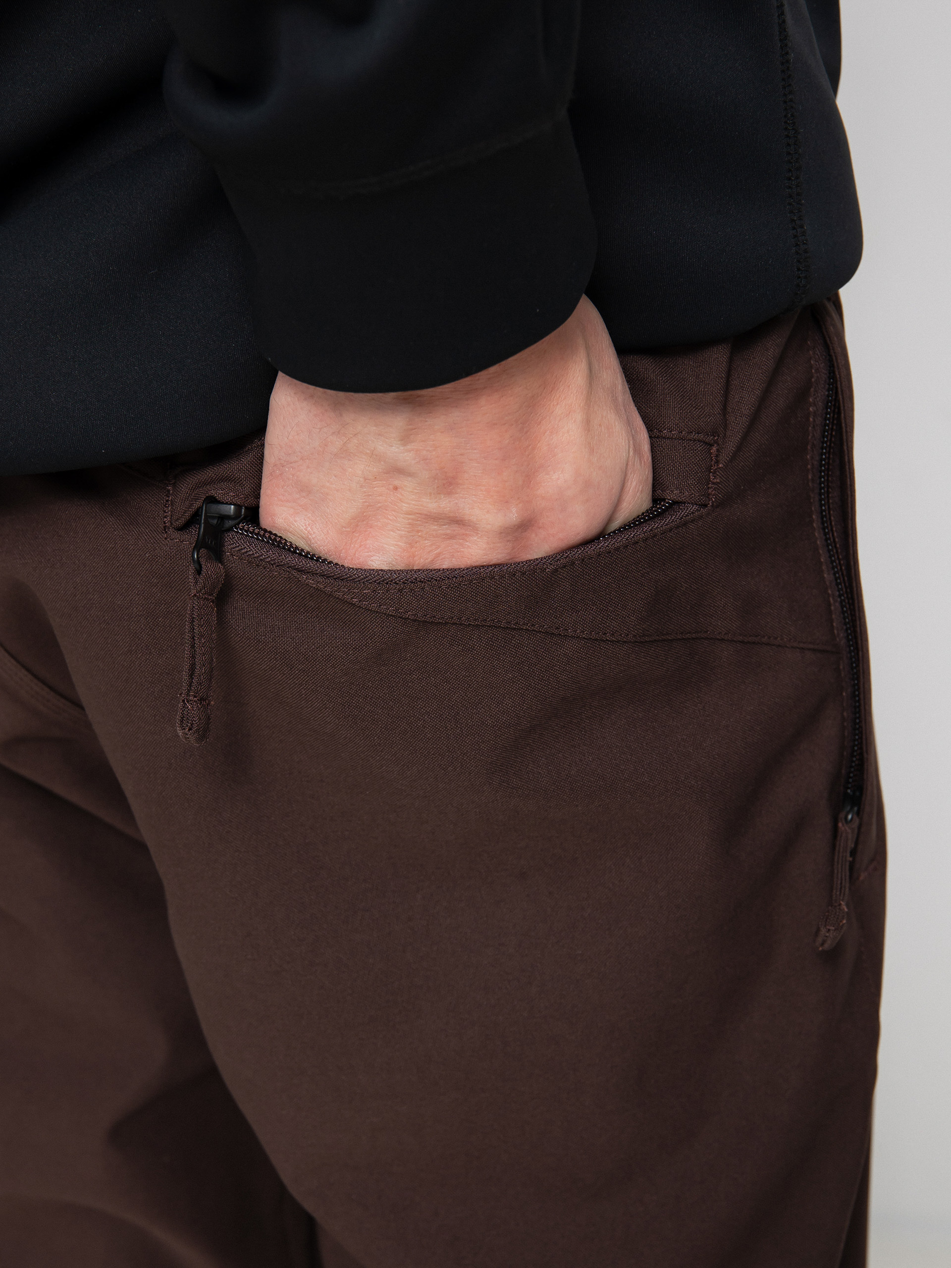 Pánské Snowboardové kalhoty  Volcom Freakin Snow Chino (brown)