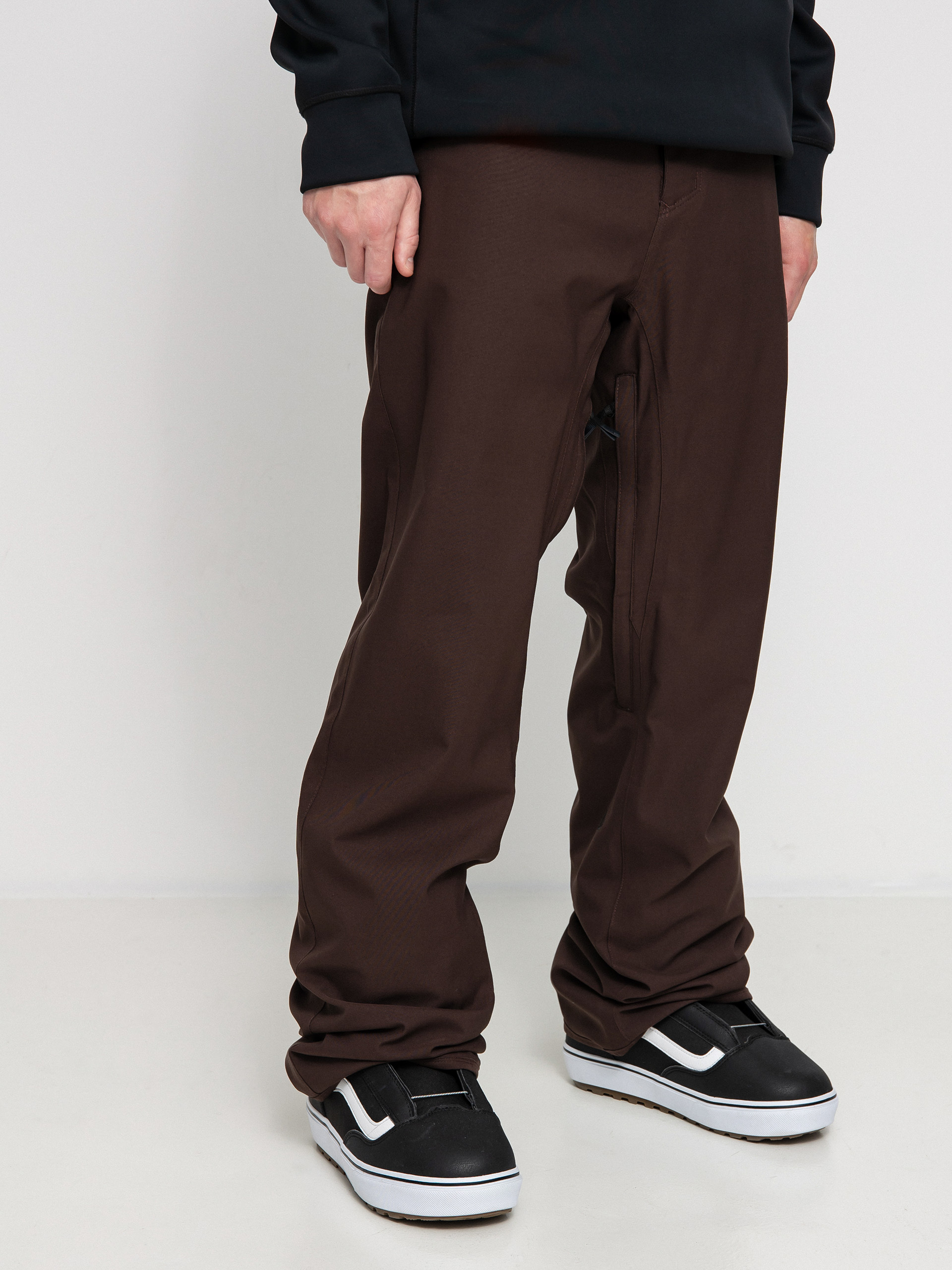 Pánské Snowboardové kalhoty  Volcom Freakin Snow Chino (brown)