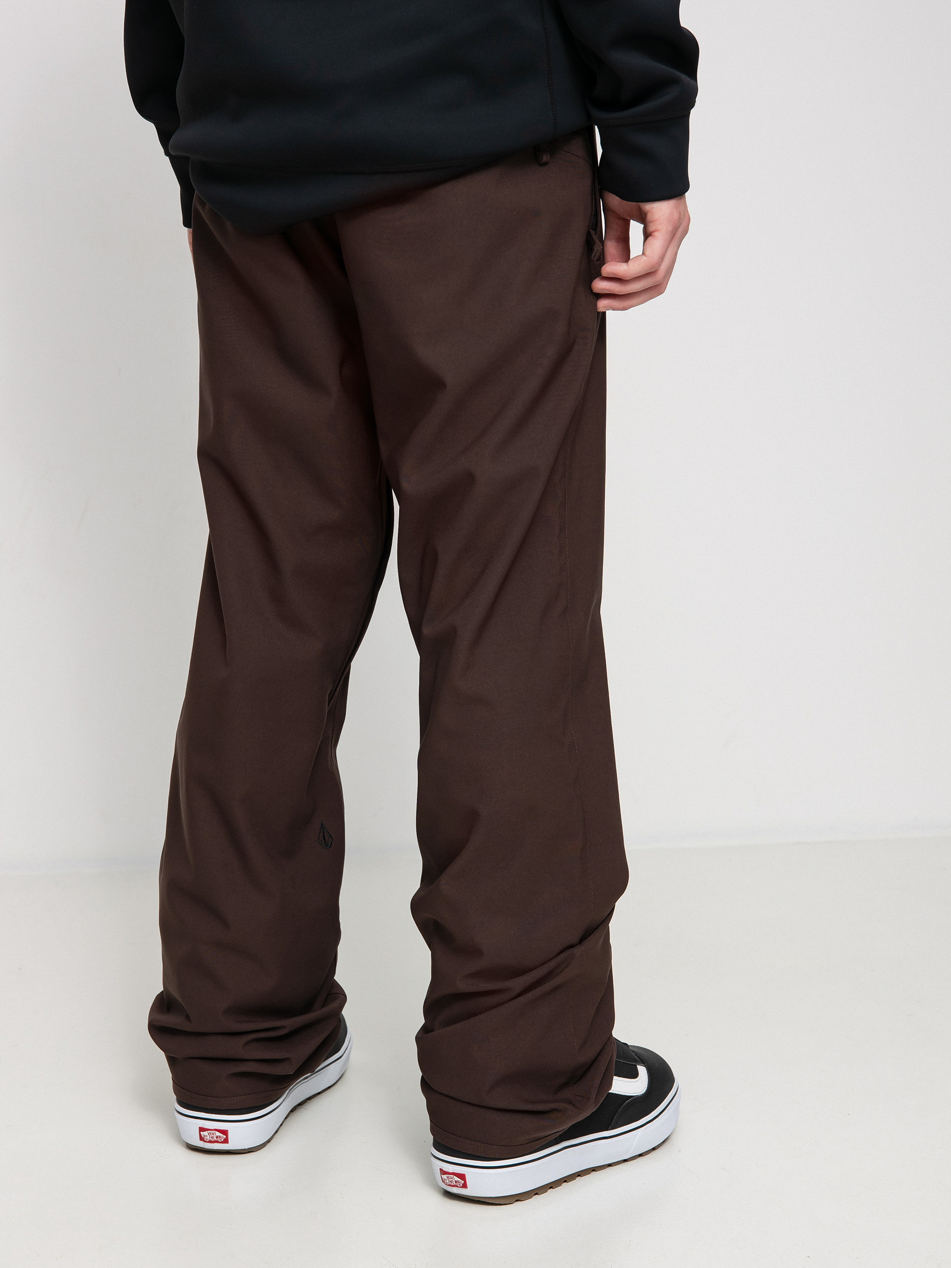Pánské Snowboardové kalhoty  Volcom Freakin Snow Chino (brown)