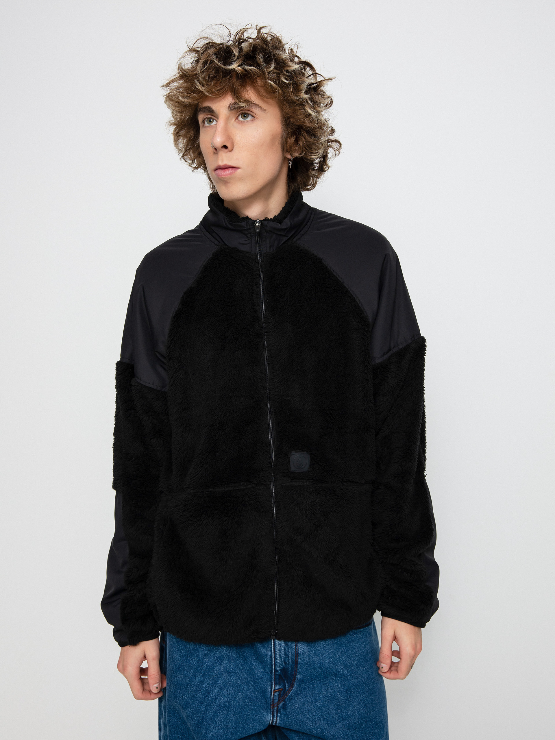 Pánský Mikina Volcom Runtime Error (black)