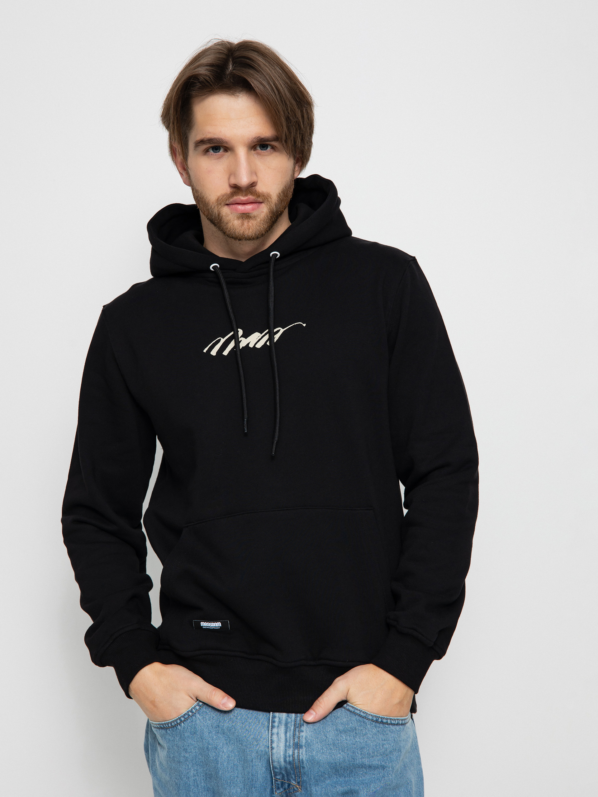 Mikina s kapucí MassDnm Say My Name HD (black)