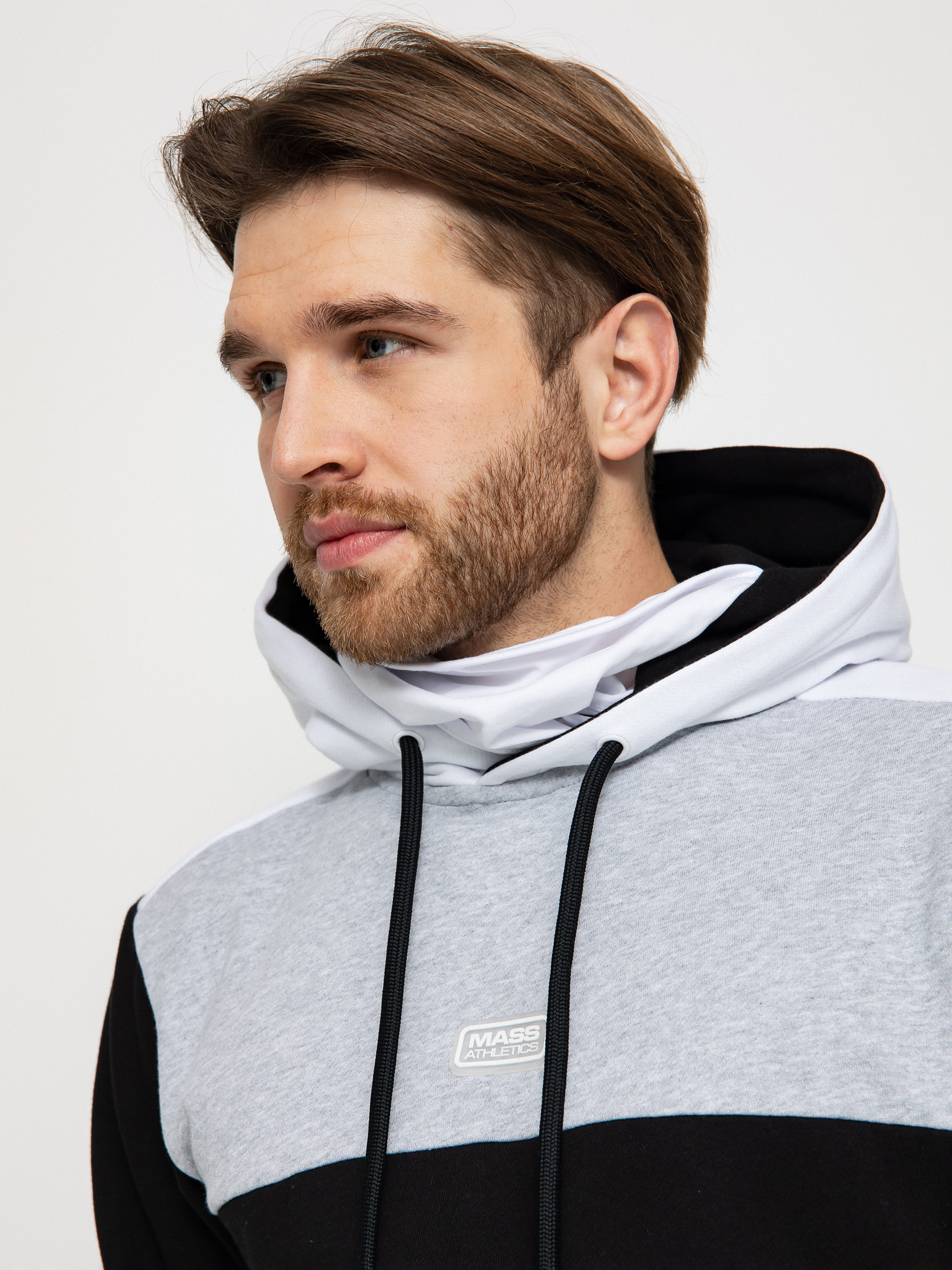 Mikina s kapucí MassDnm Yukon HD (heather grey)