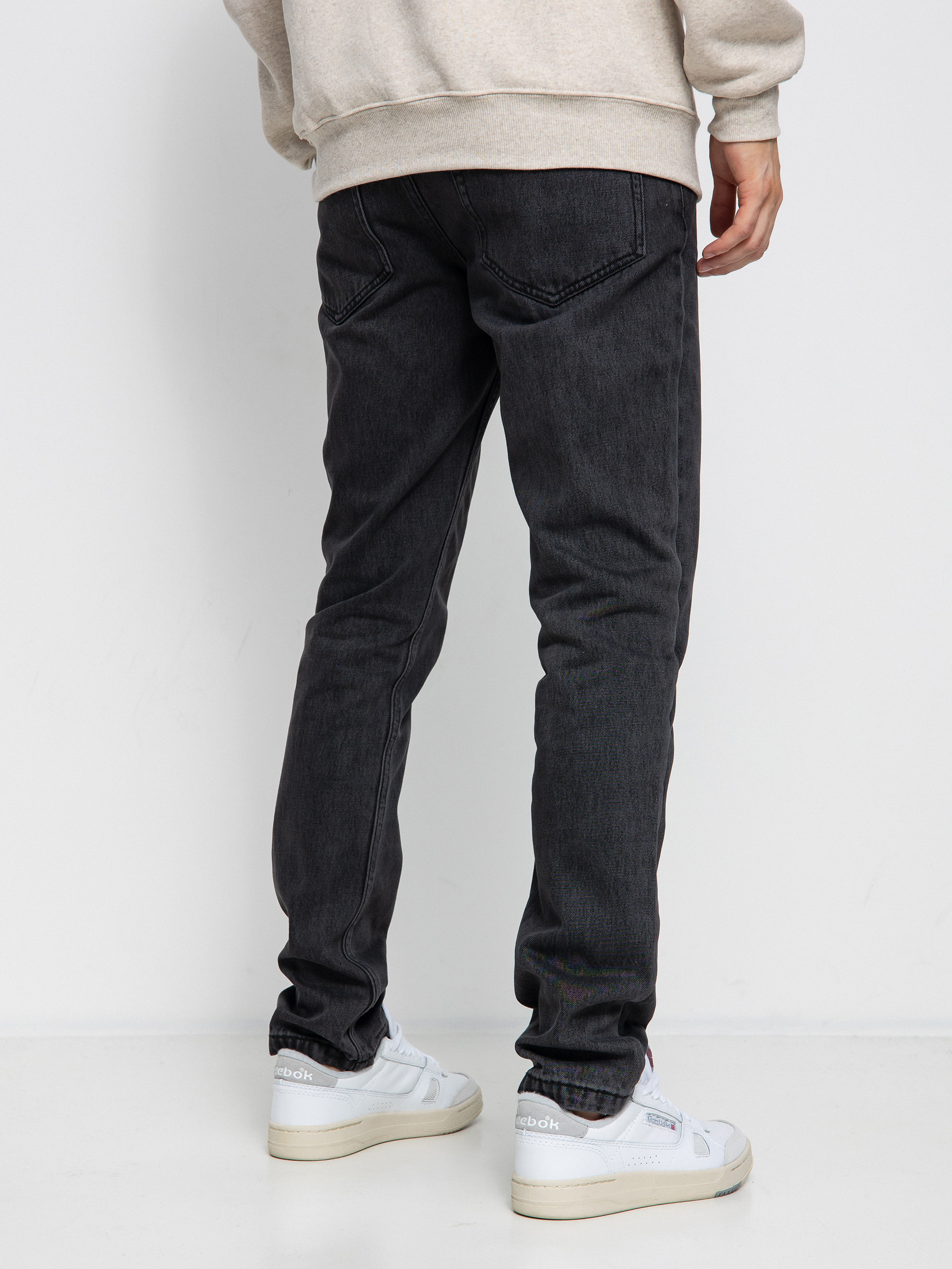 Kalhoty MassDnm Signature 2.0 Jeans Tapered Fit (black washed)