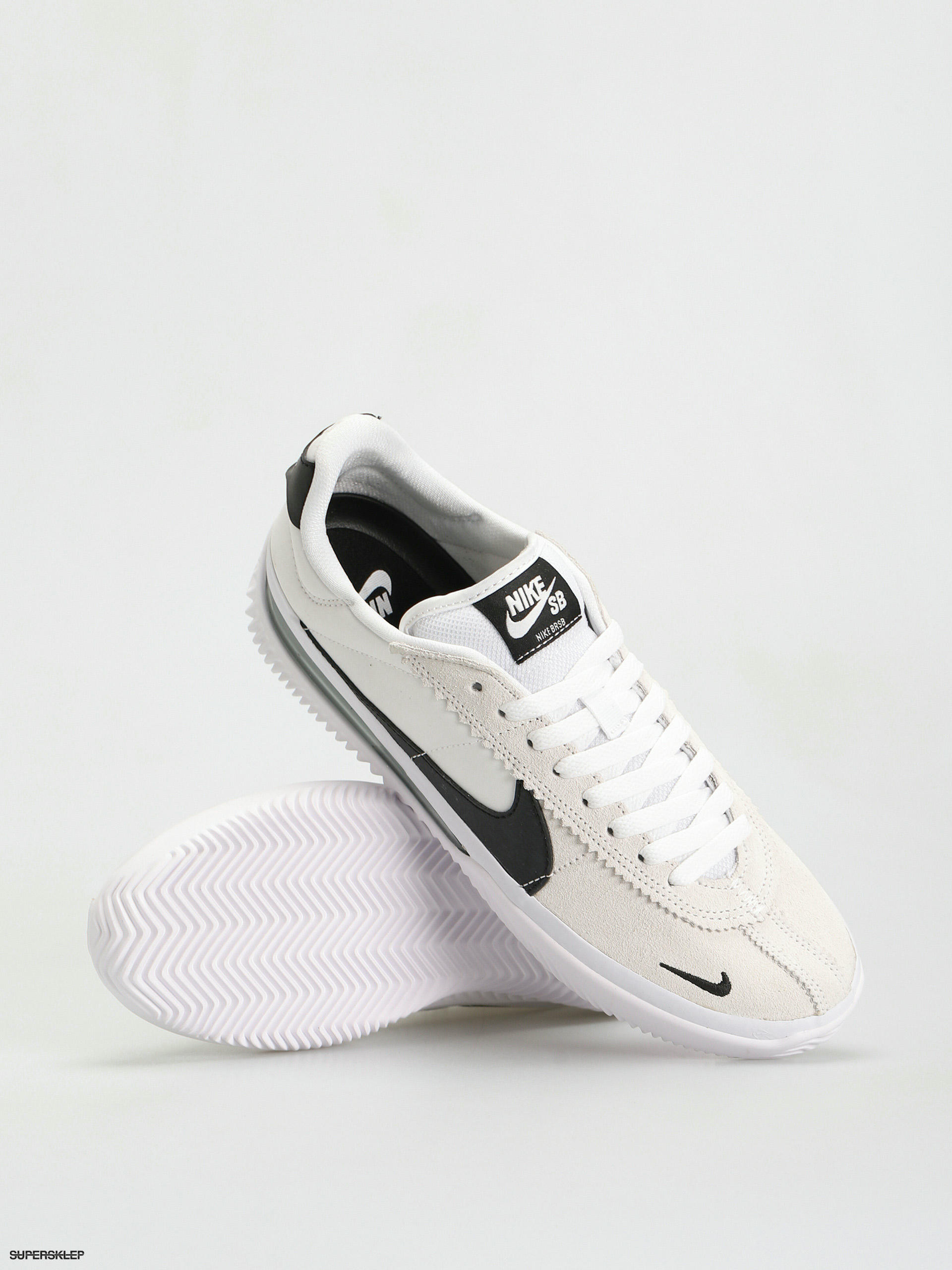 Boty Nike SB Brsb Eco - černá (white/black White Black)