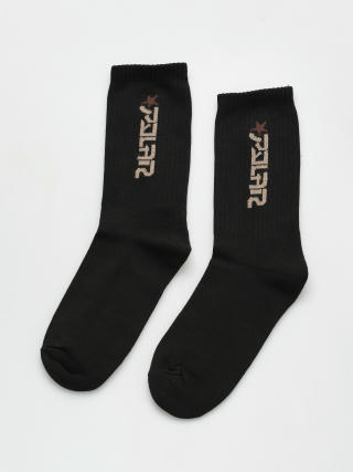 Ponožky Polar Skate Star (black/brown)