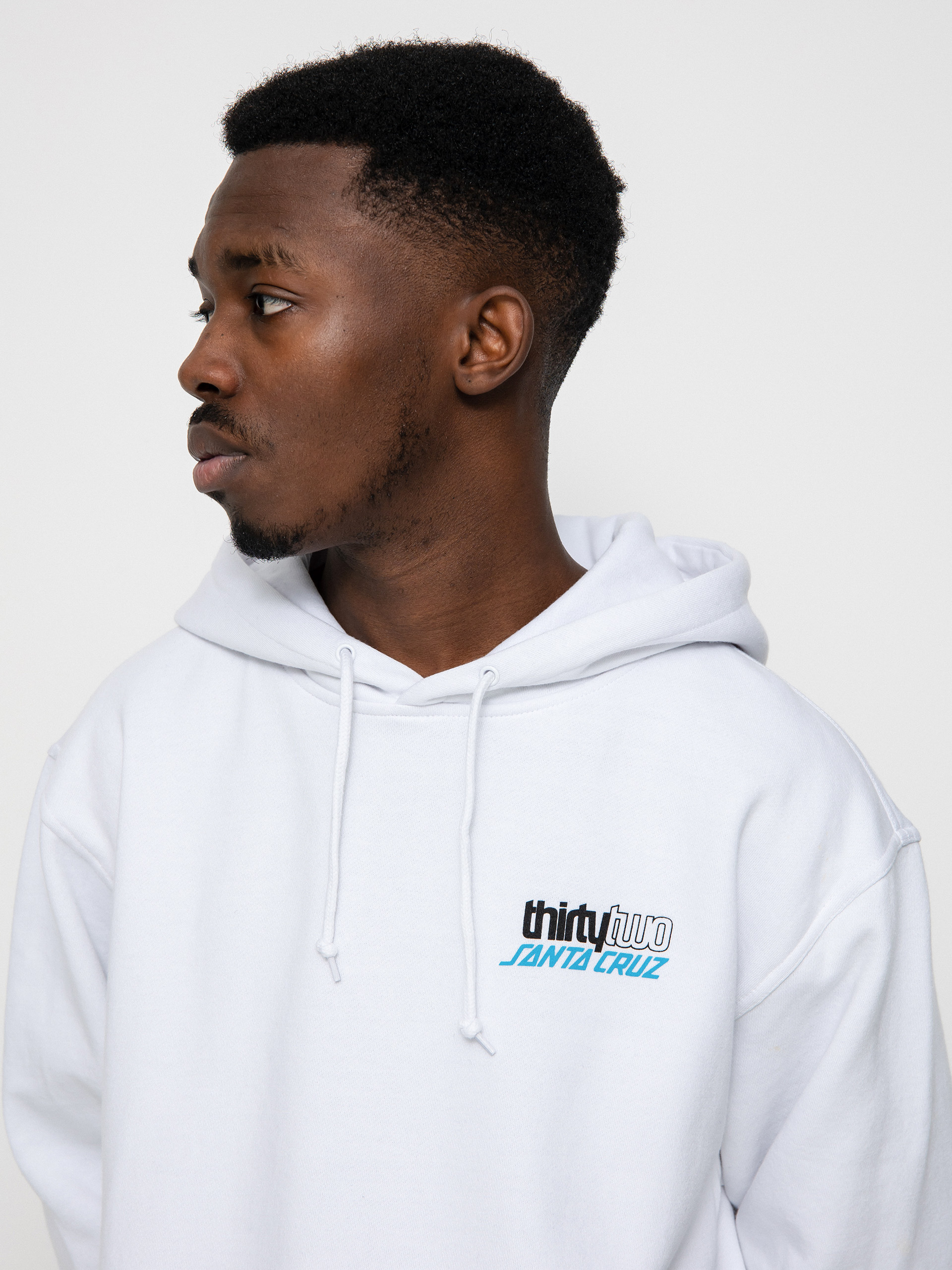 Pánská Termomikina  ThirtyTwo X Santa Cruz HD (white)