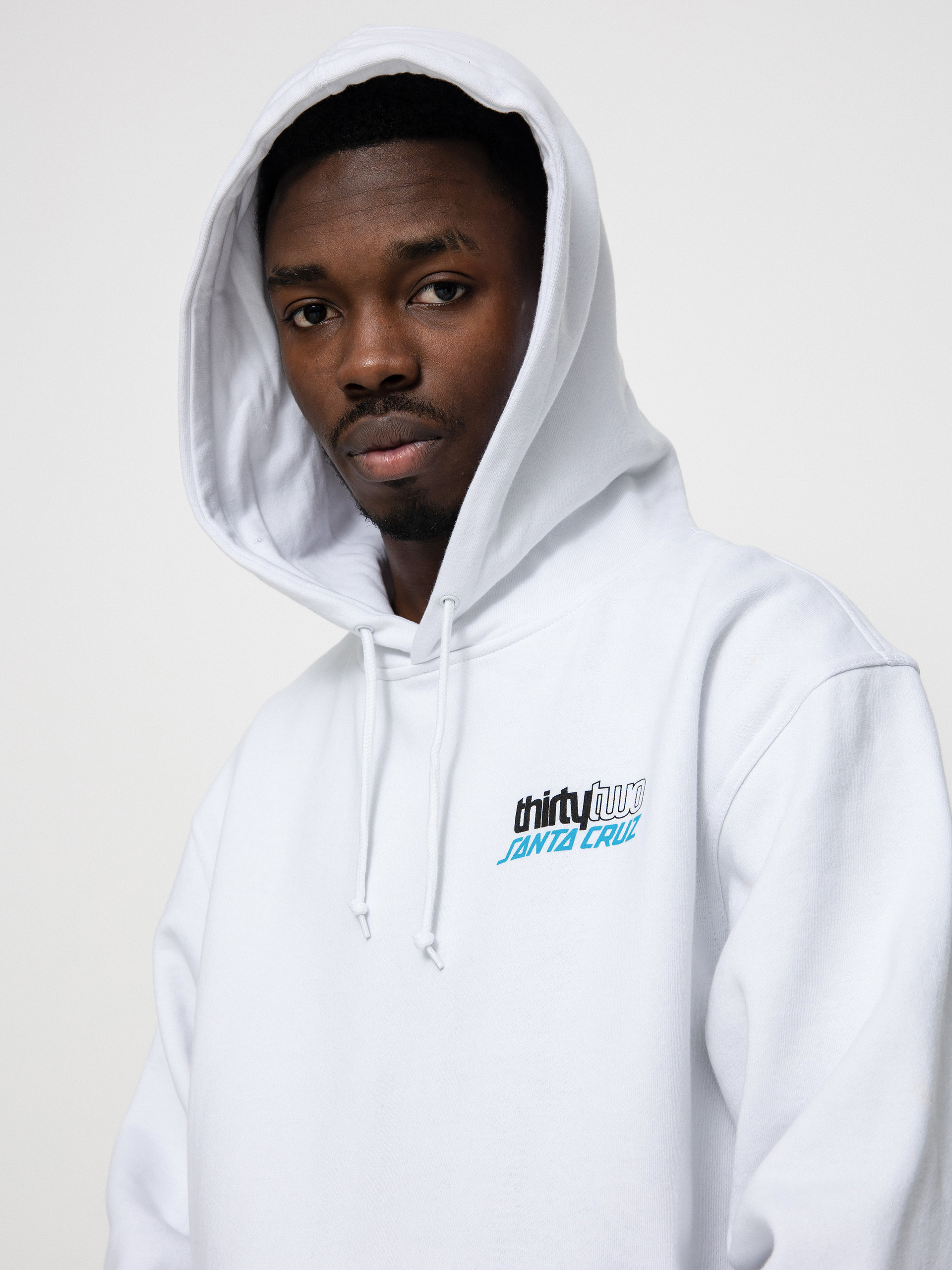 Pánská Termomikina  ThirtyTwo X Santa Cruz HD (white)