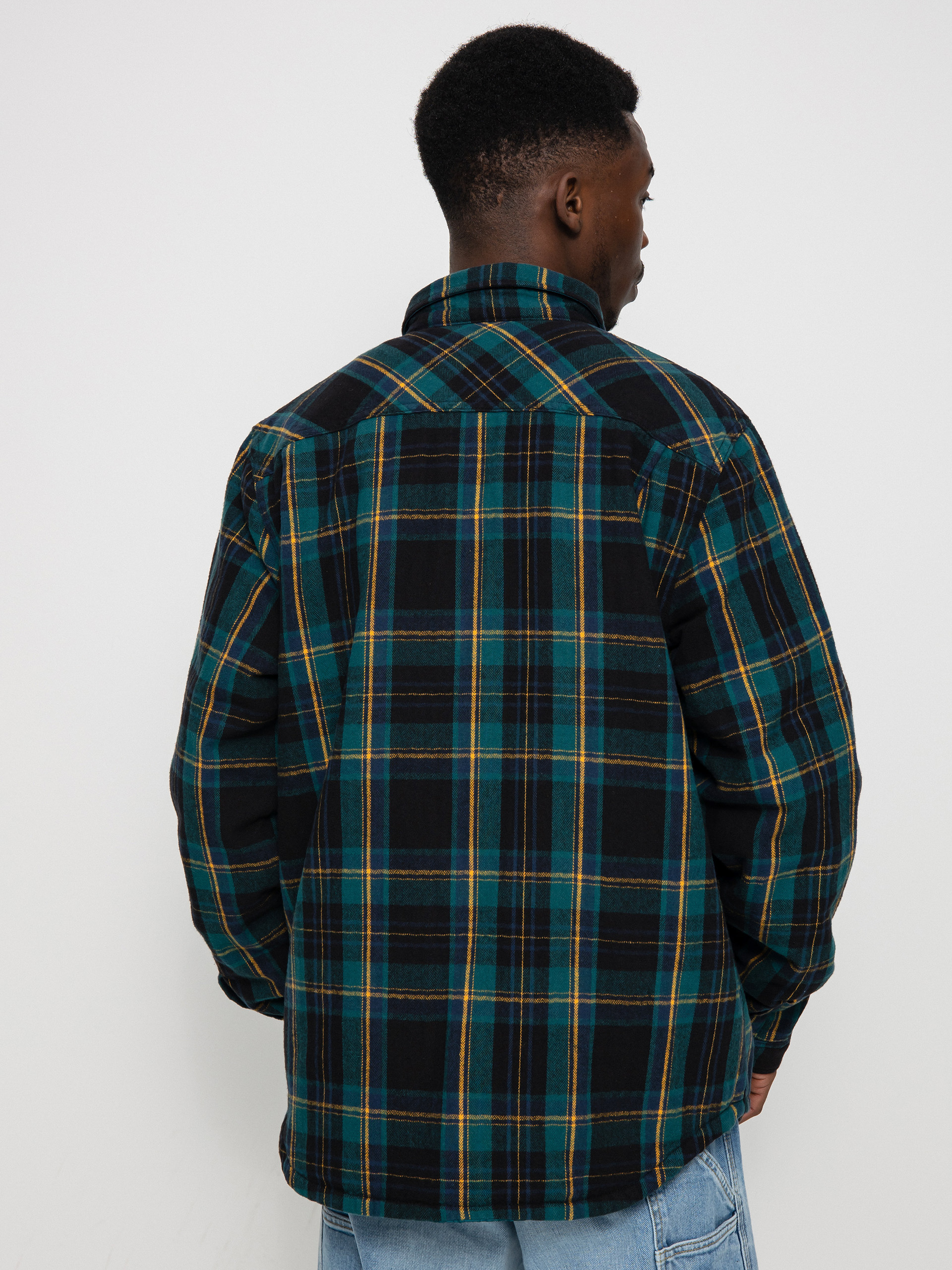 Bunda Vans Brickell Shirt (black/deep teal)