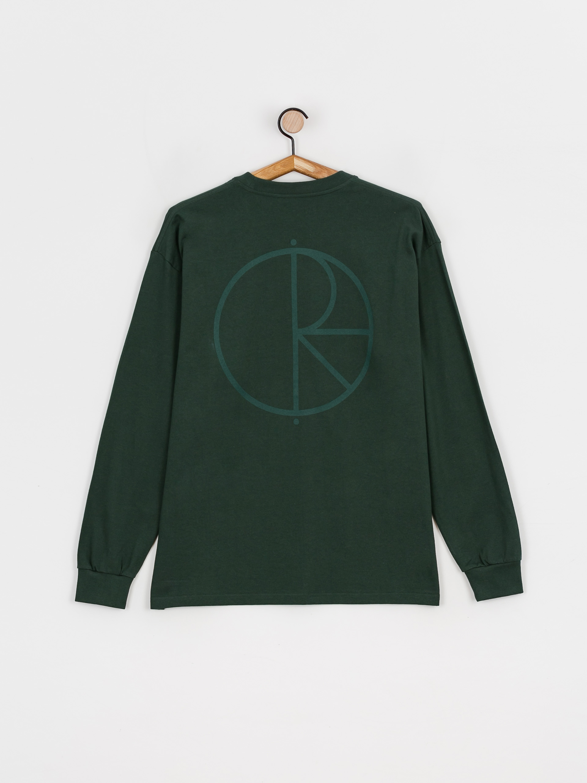 Triko Polar Skate Stroke Logo (dark green)