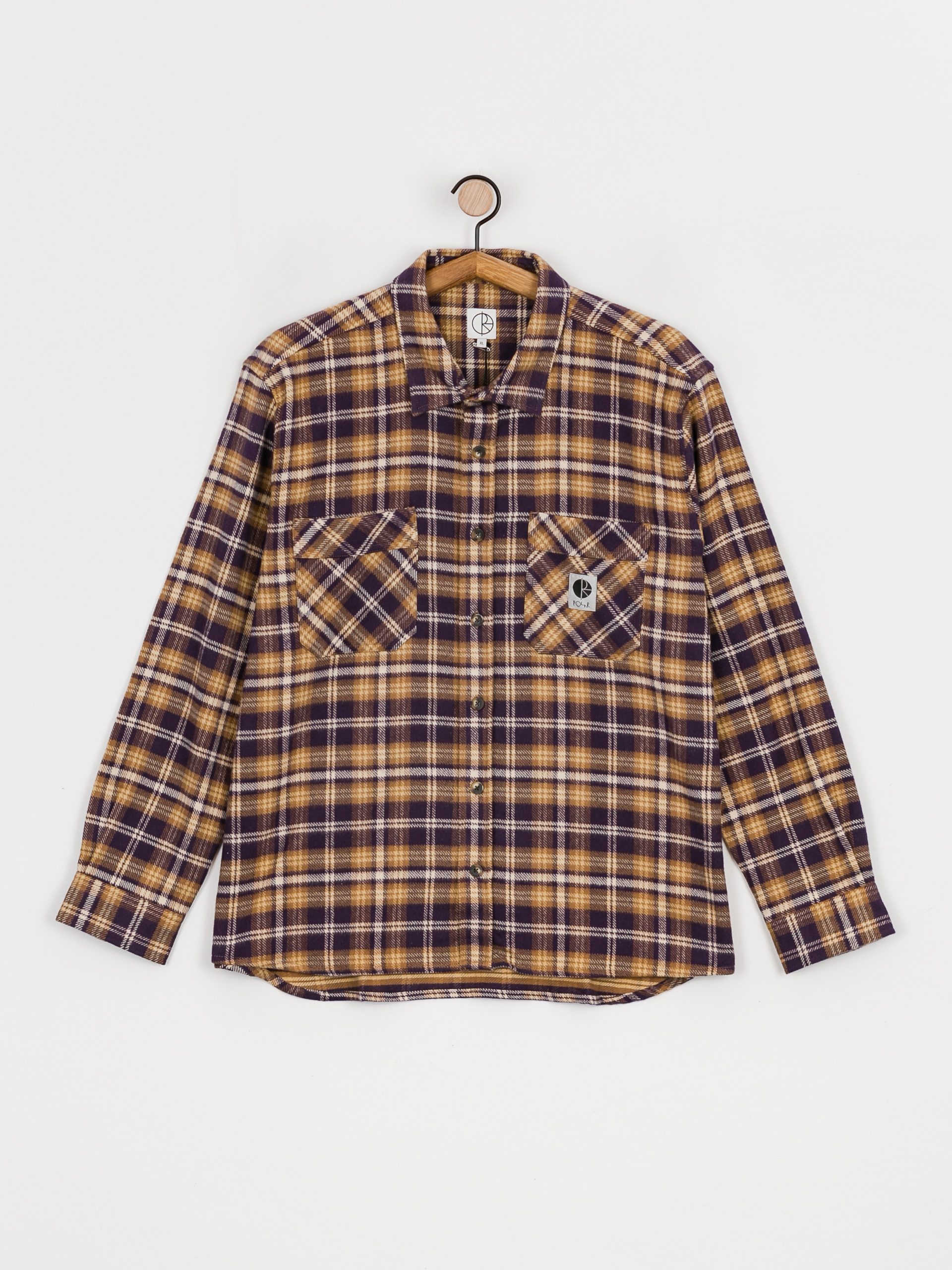 Košile Polar Skate Flannel (plum)