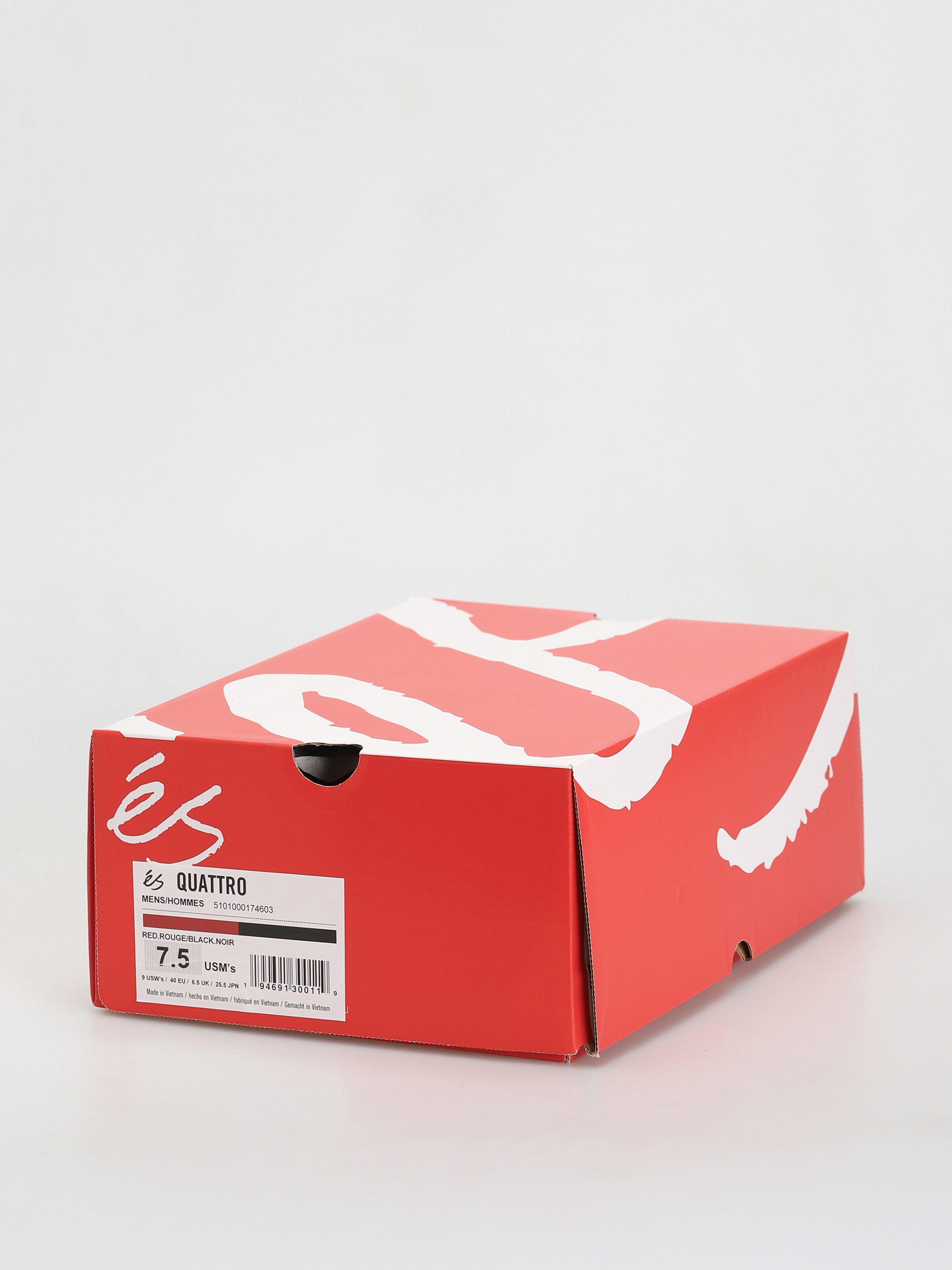 Boty eS Quattro (red/black)