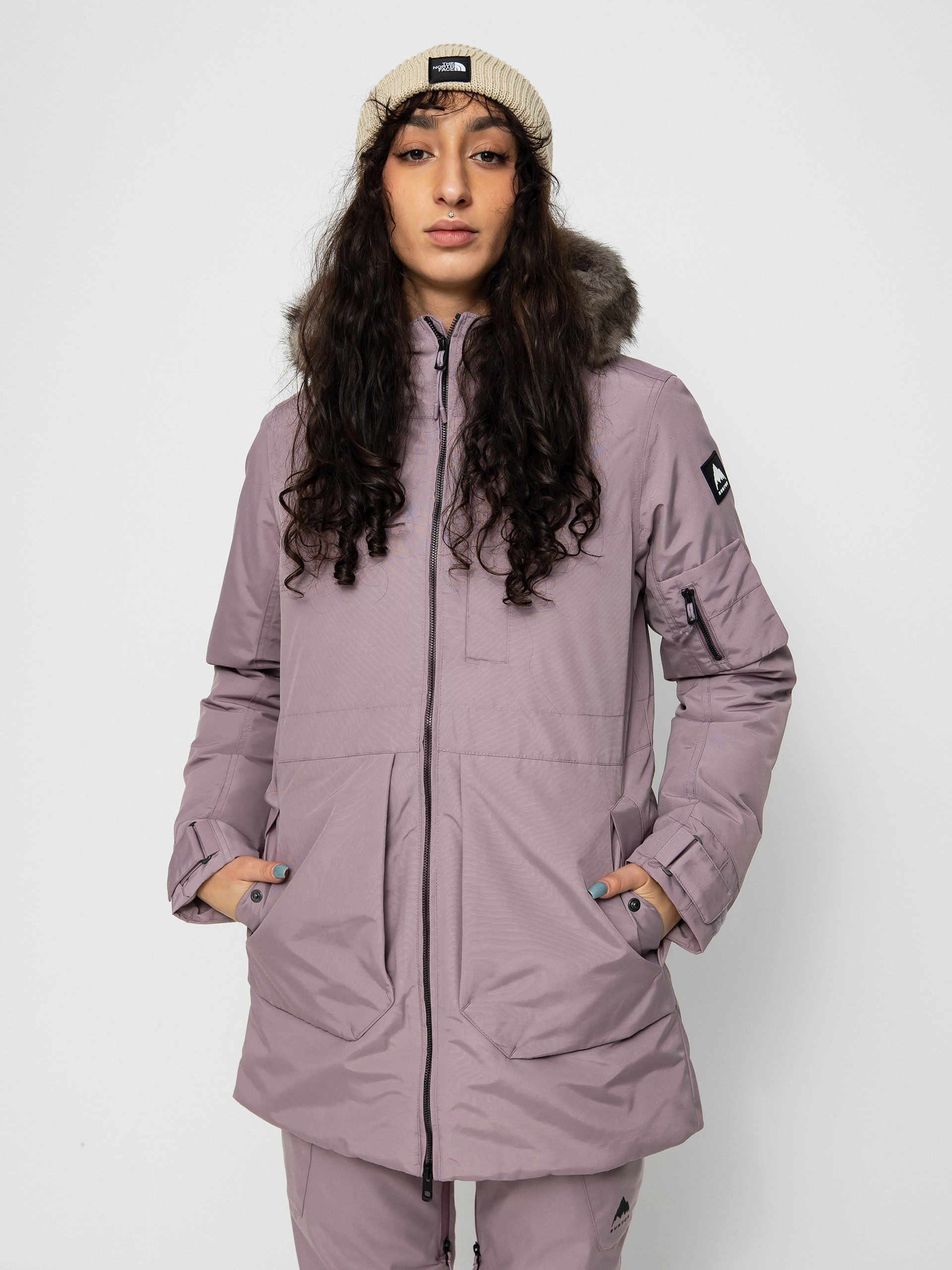 Snowboardová bunda Burton Saxton Parka Wmn (elderberry)