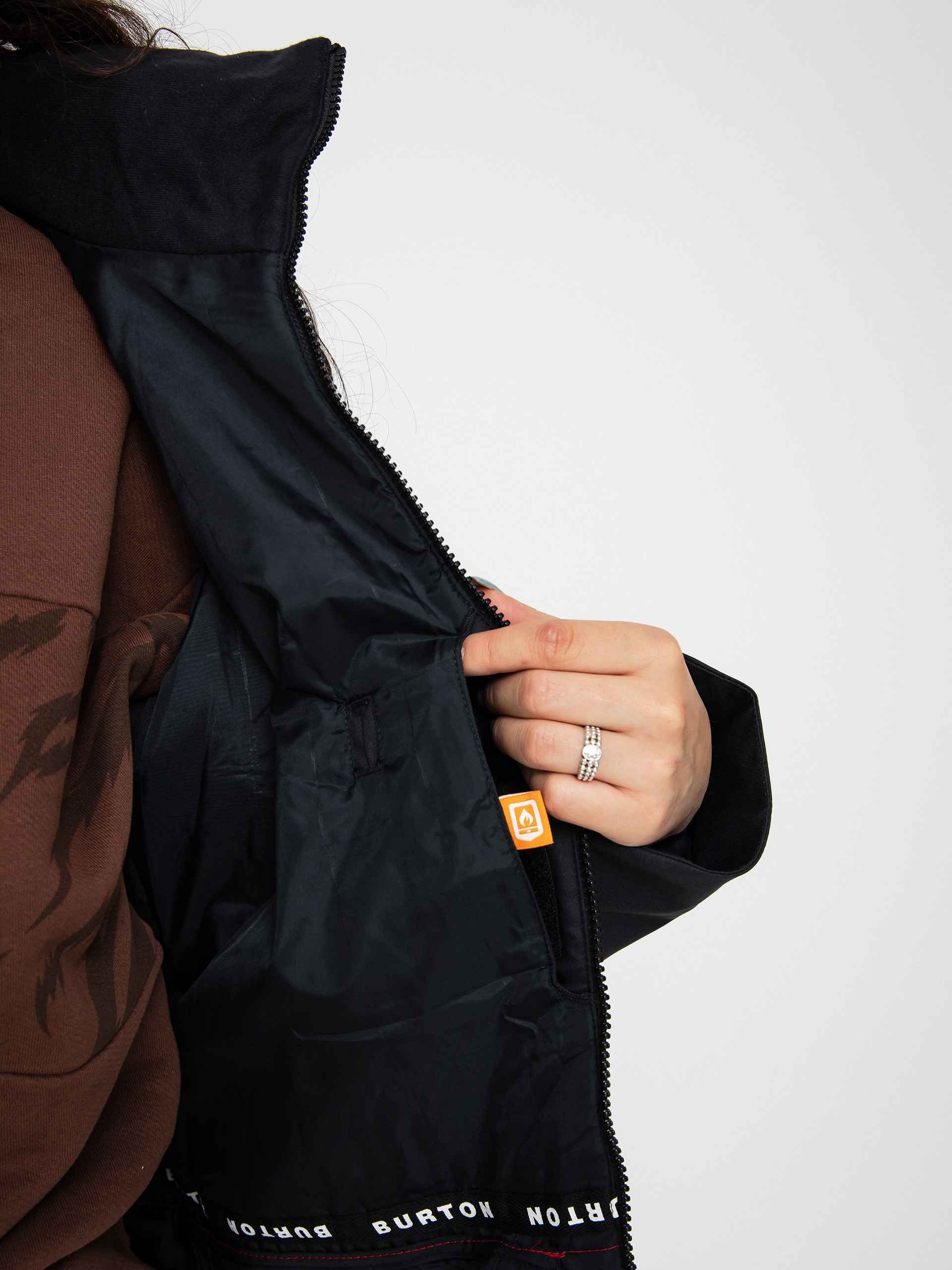 Dámská Snowboardová bunda Burton Lelah (true black)