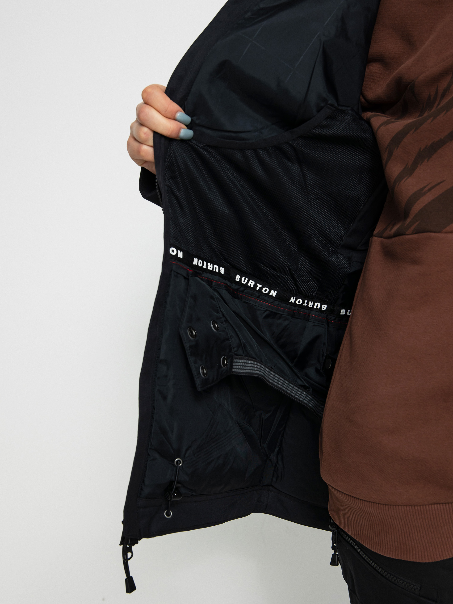 Dámská Snowboardová bunda Burton Lelah (true black)