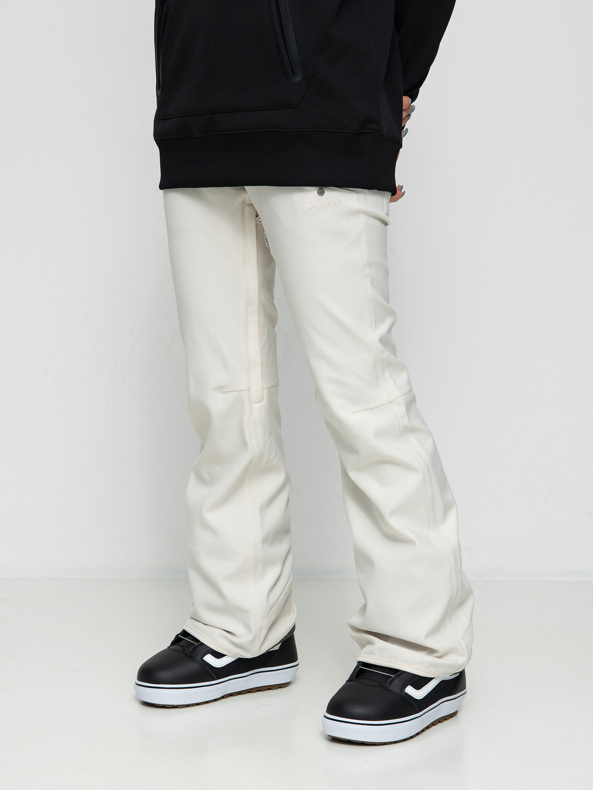 Snowboardové kalhoty  Volcom Species Stretch Wmn (off white)