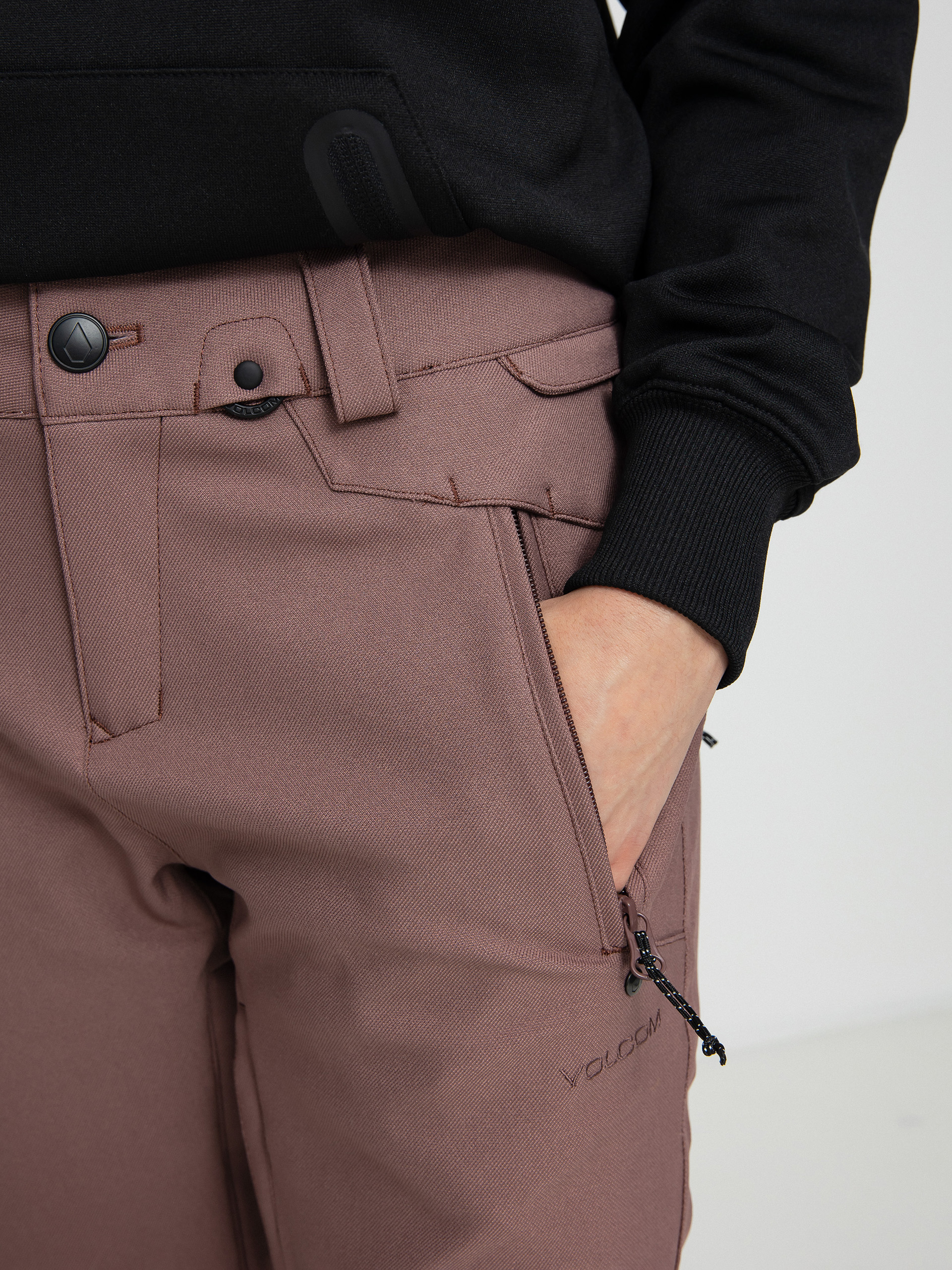 Dámské Snowboardové kalhoty  Volcom Species Stretch (rosewood)