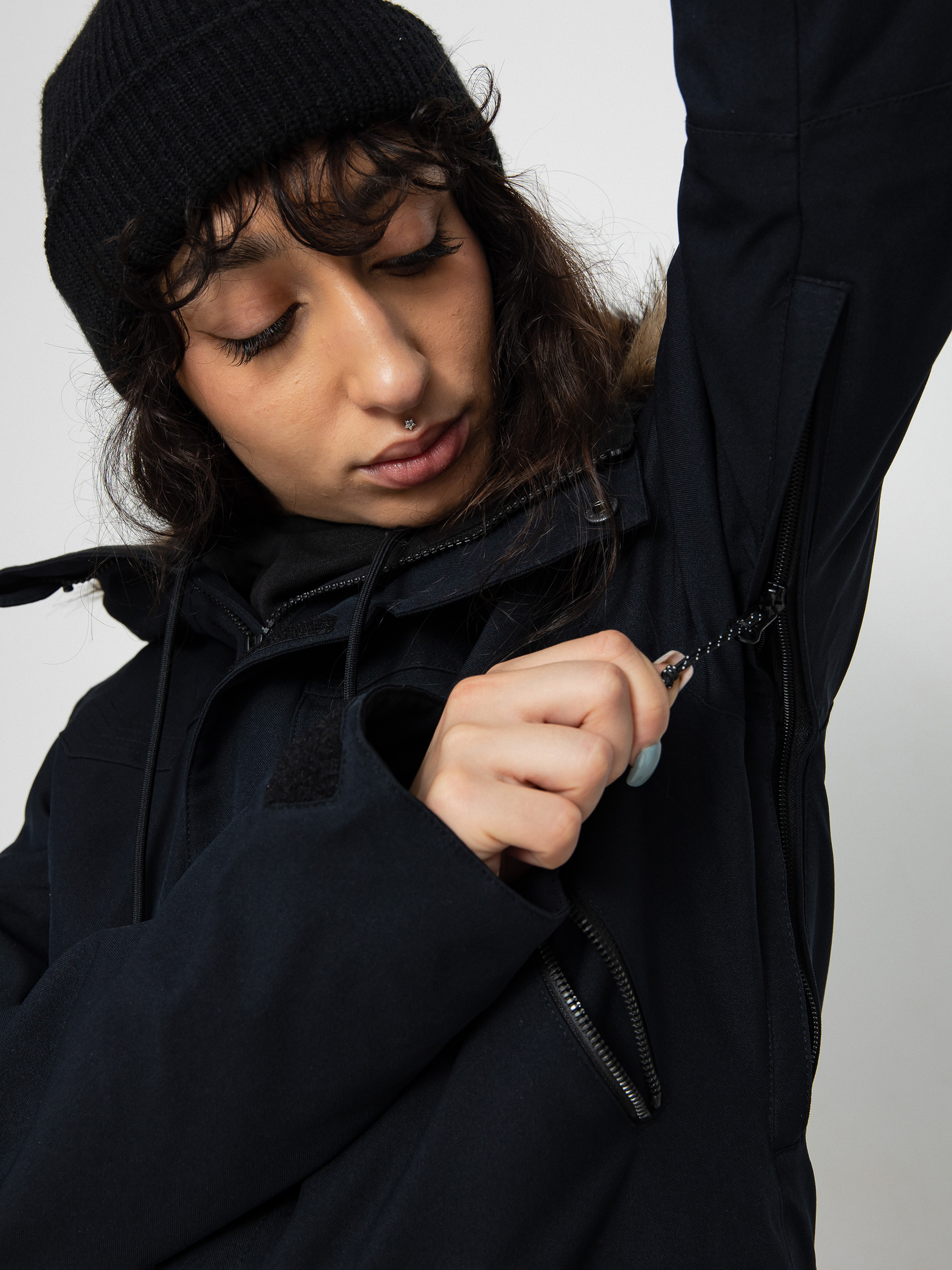 Dámská Snowboardová bunda Volcom Shadow Ins (black)