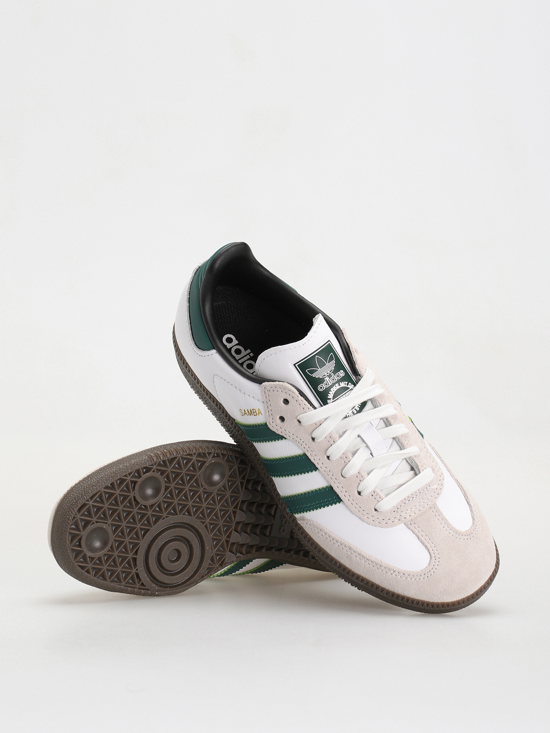 Boty adidas Samba Adv (ftwwht/cgreen/ftwwht)