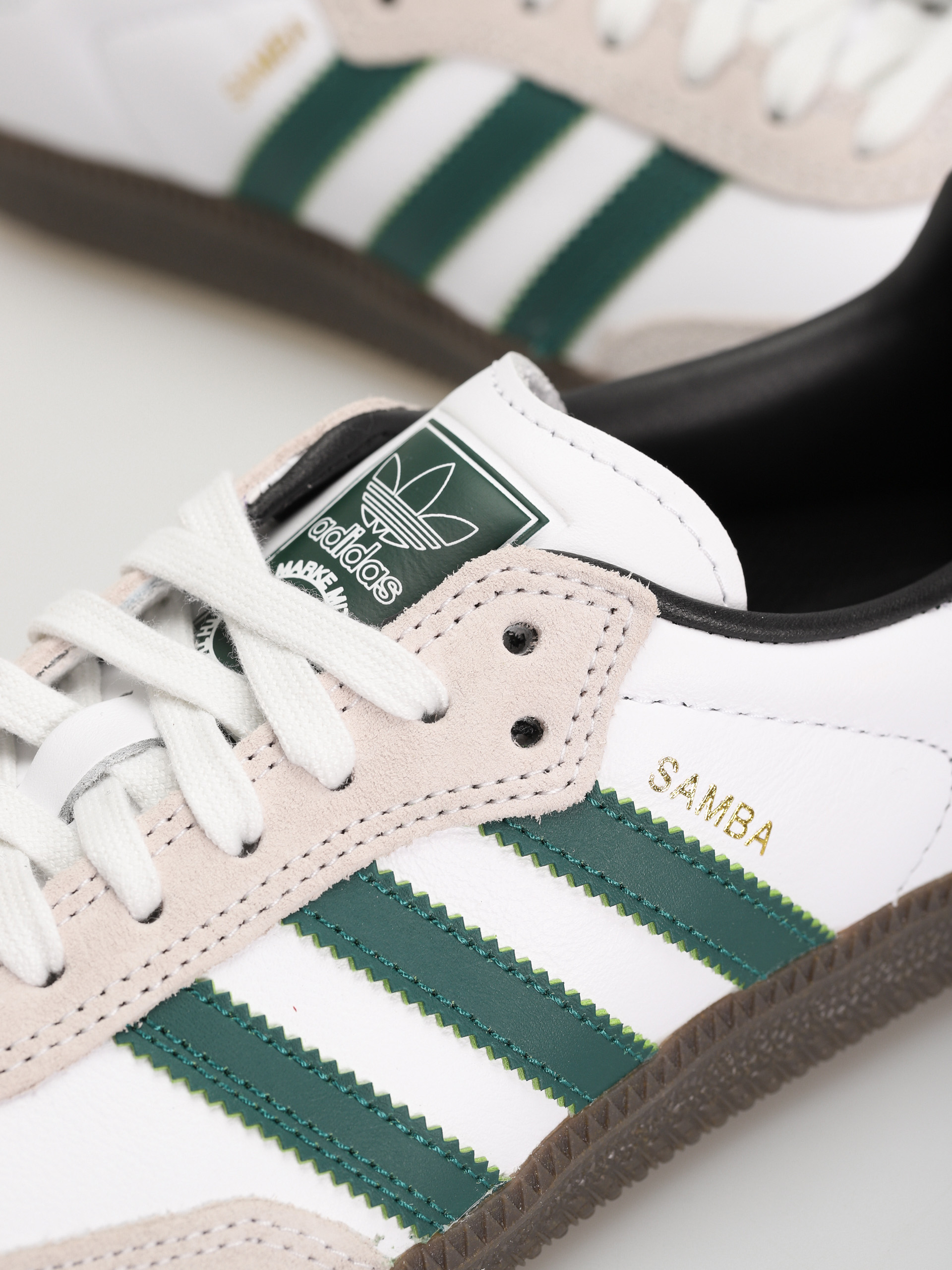Boty adidas Samba Adv (ftwwht/cgreen/ftwwht)