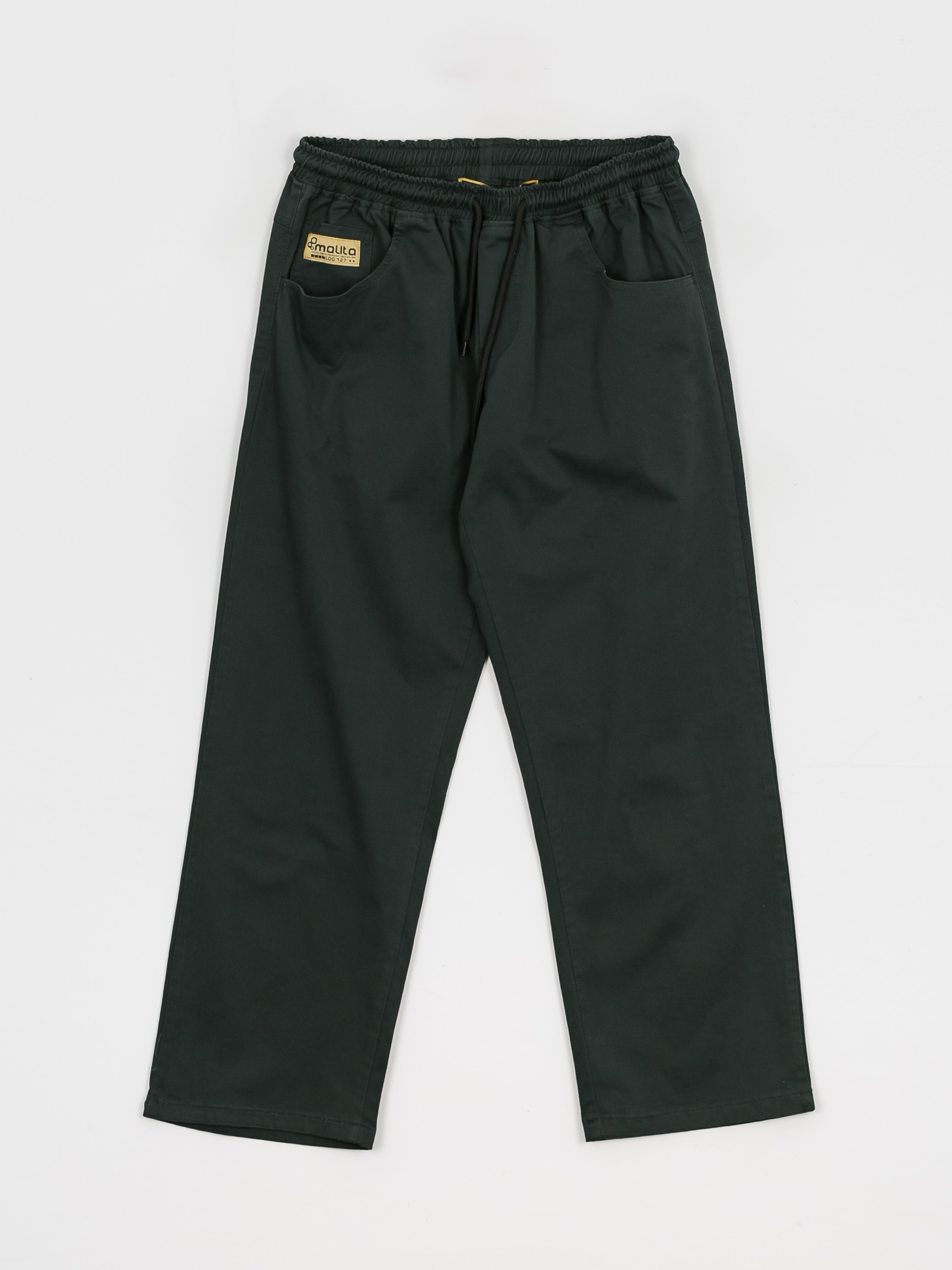 Kalhoty Malita Chino Log Sl (elastic green)