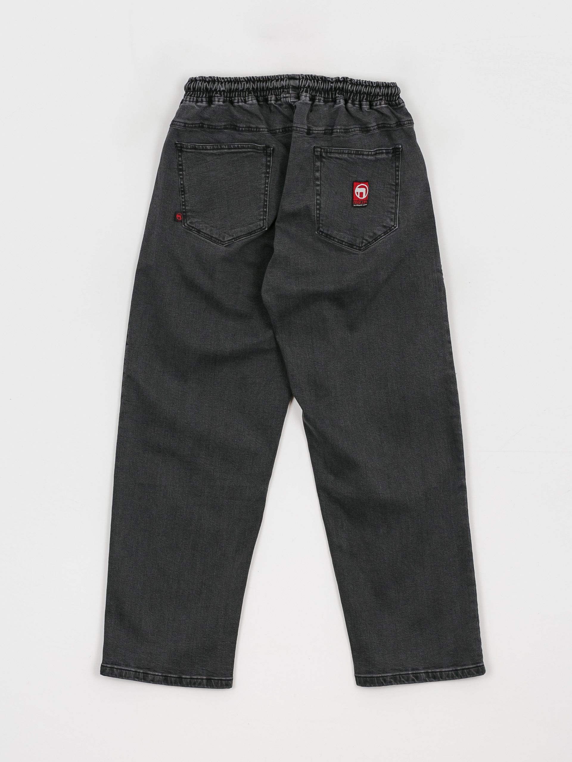 Kalhoty Malita Jeans Log Sl (elastic black)