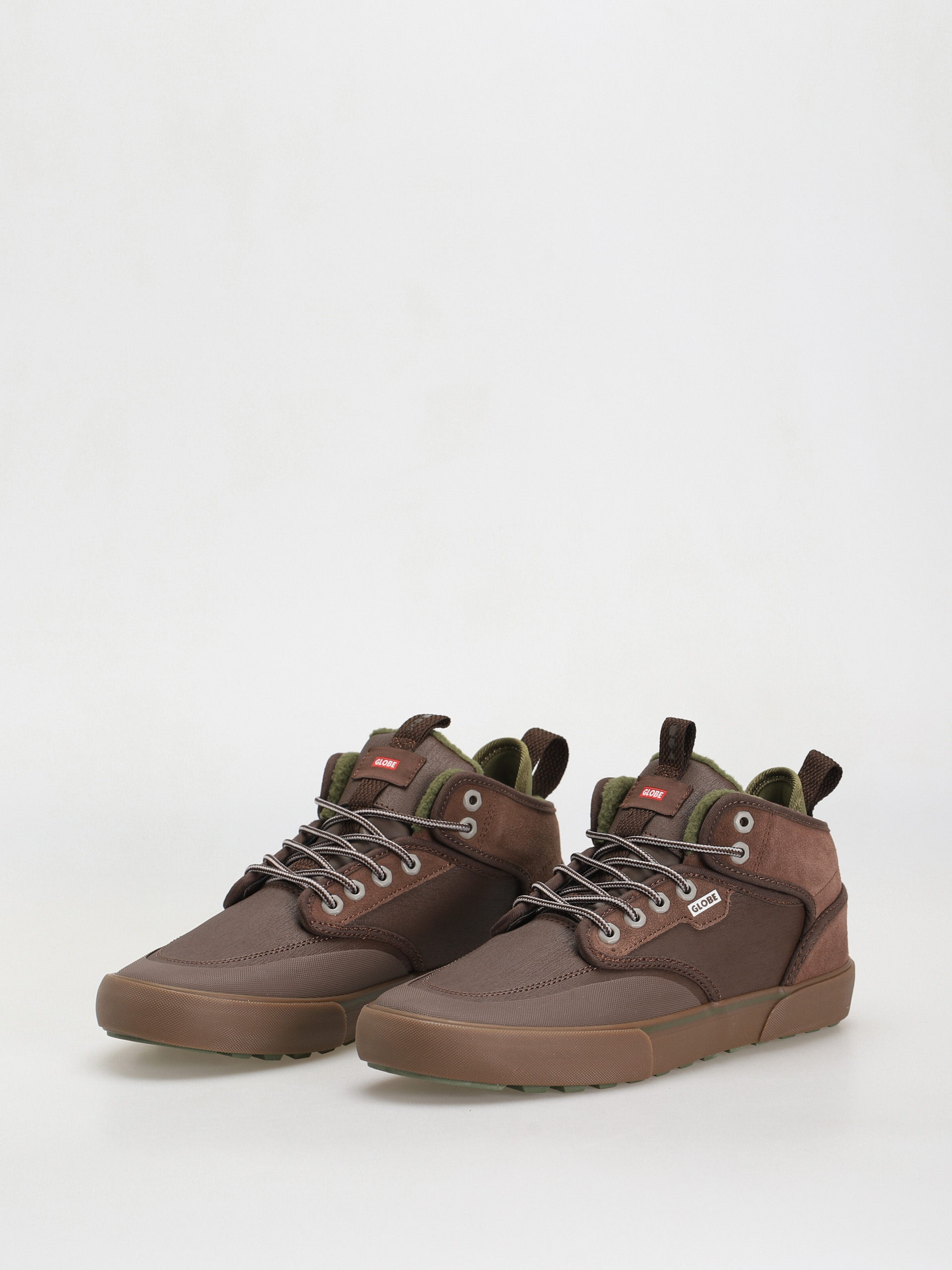 Boty Globe Motley Mid (chestnut/olive/summit)