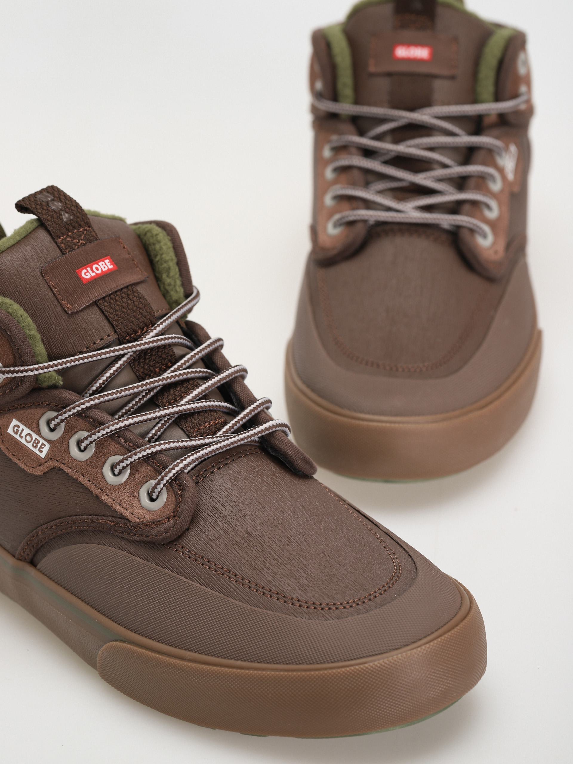 Boty Globe Motley Mid (chestnut/olive/summit)