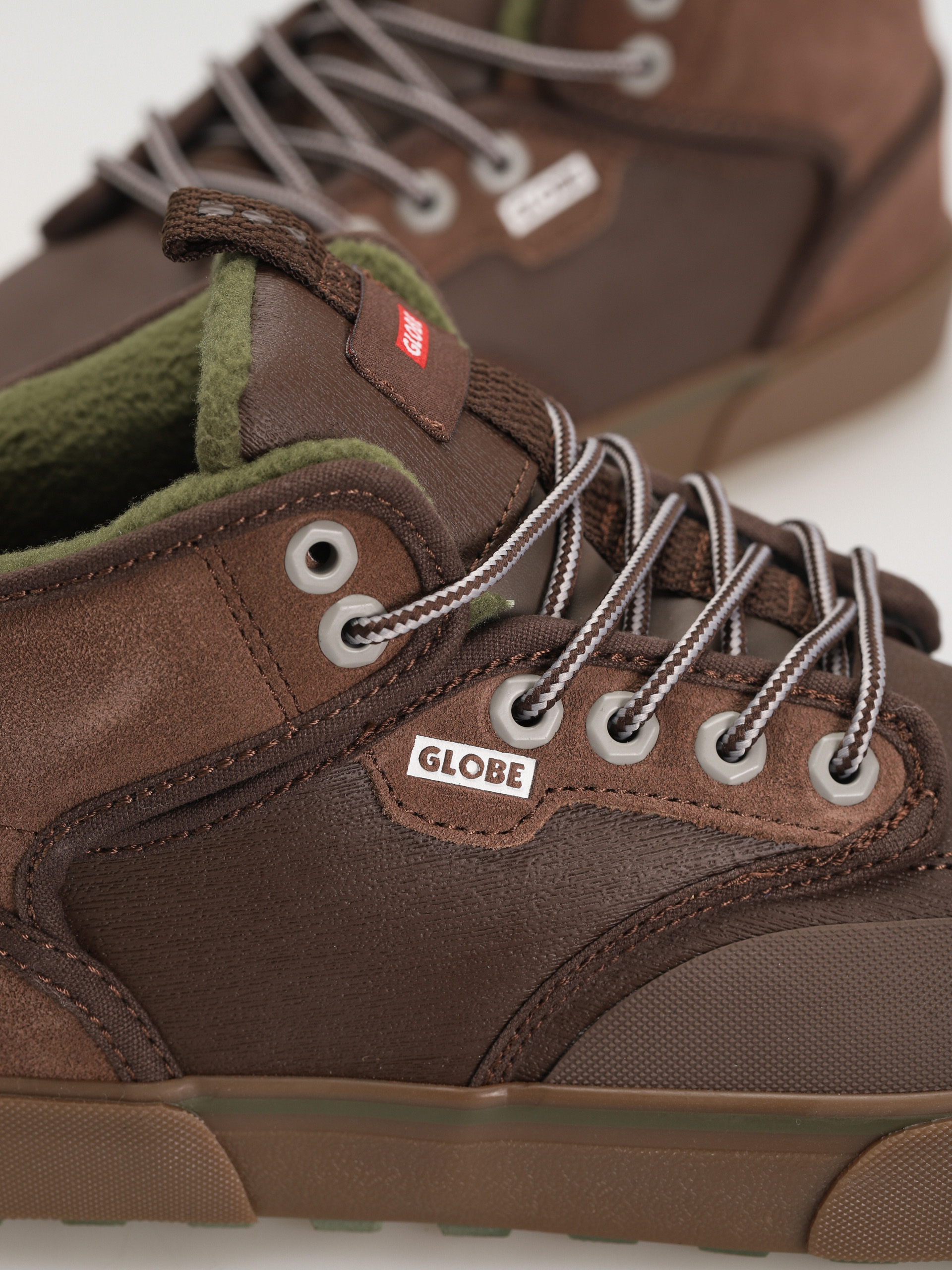 Boty Globe Motley Mid (chestnut/olive/summit)