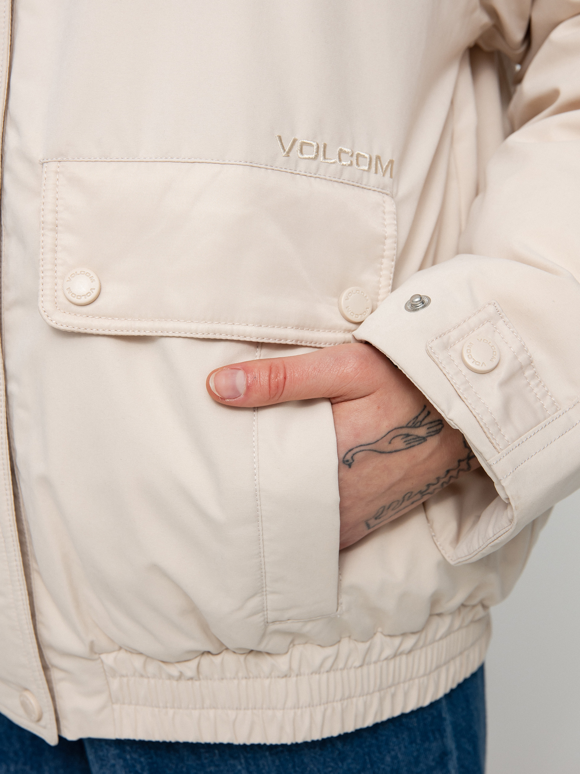 Bunda Volcom Blowson 5K Wmn (sand)