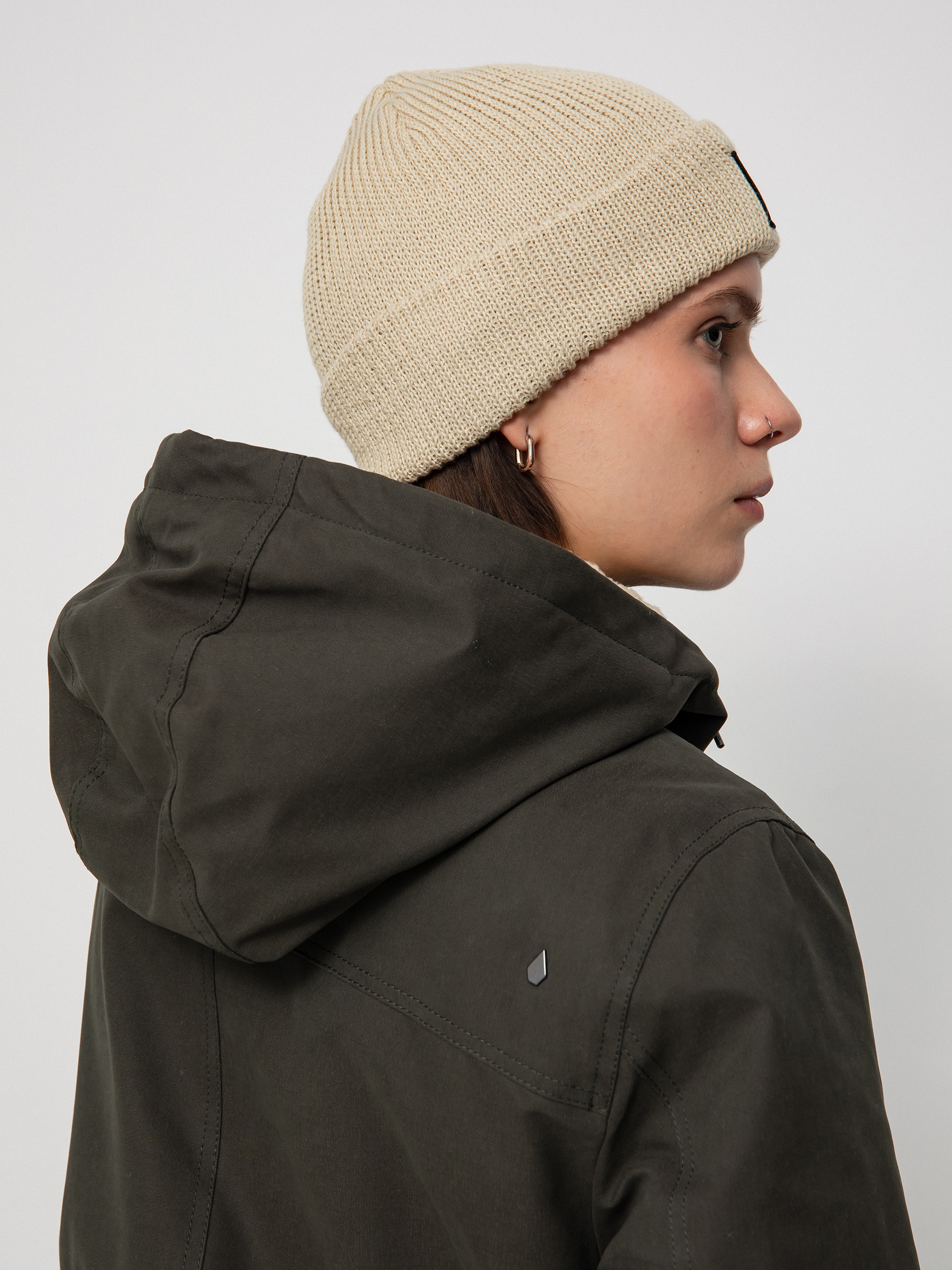 Bunda Volcom Less Is More 5K Parka Wmn (rinsed black)