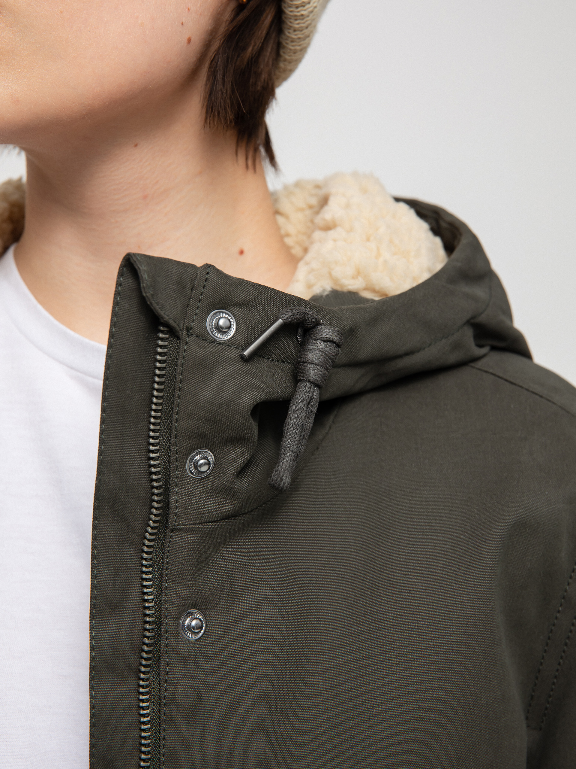 Bunda Volcom Less Is More 5K Parka Wmn (rinsed black)