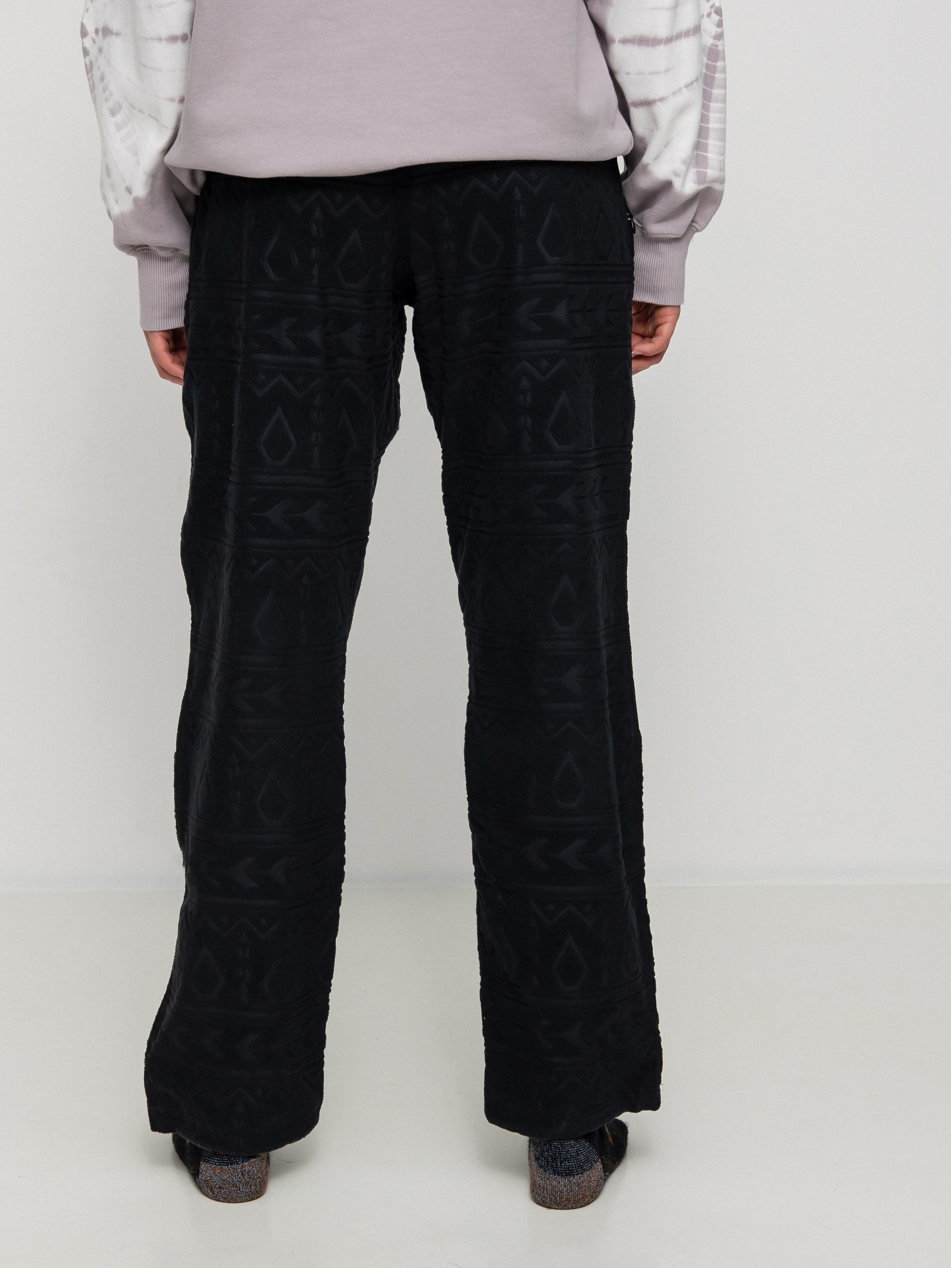 Kalhoty Volcom Polar Fleece Wmn (black)