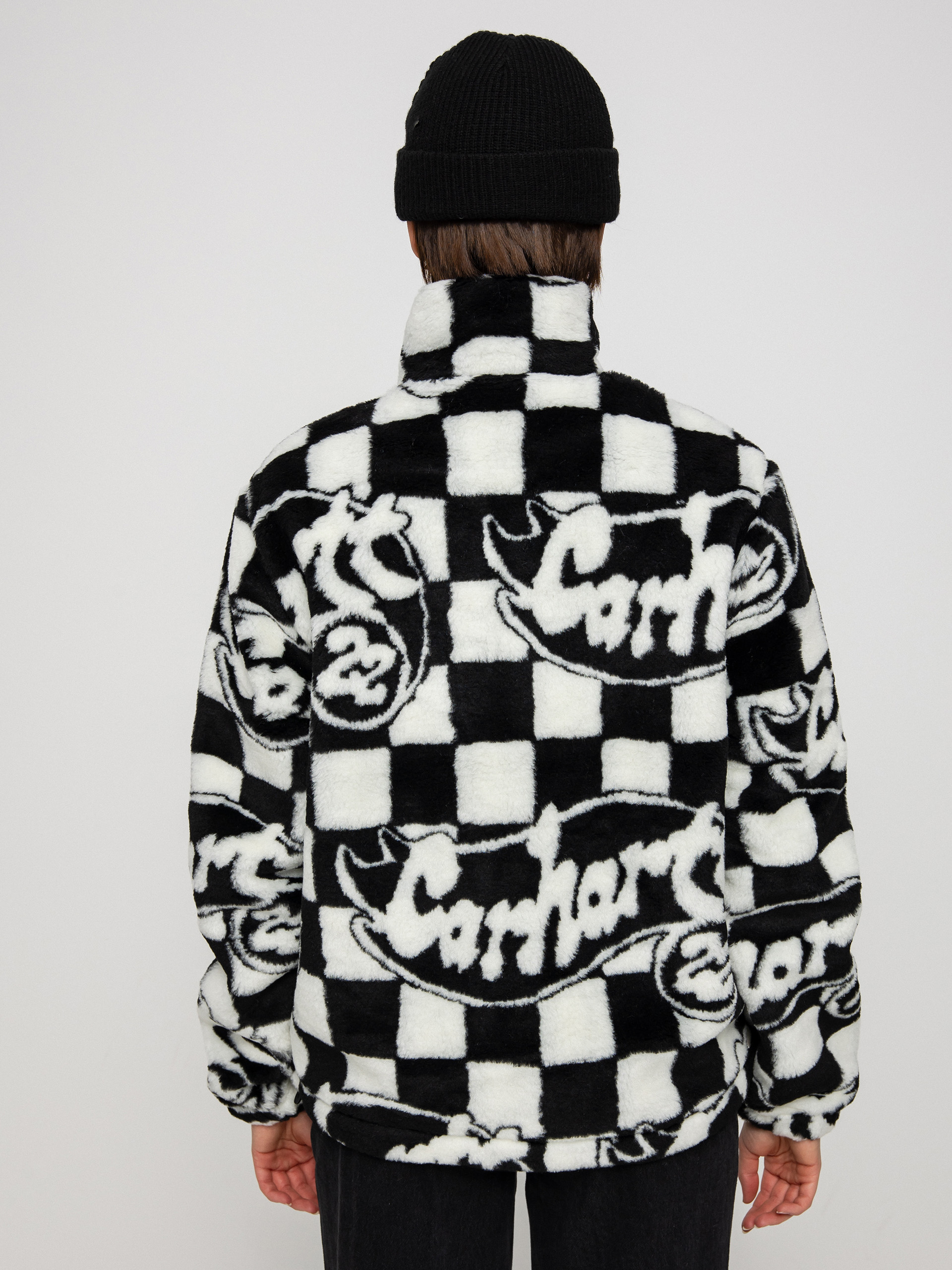 Bunda Carhartt WIP Plains Liner Wmn (joyride jacquard/black/wax)