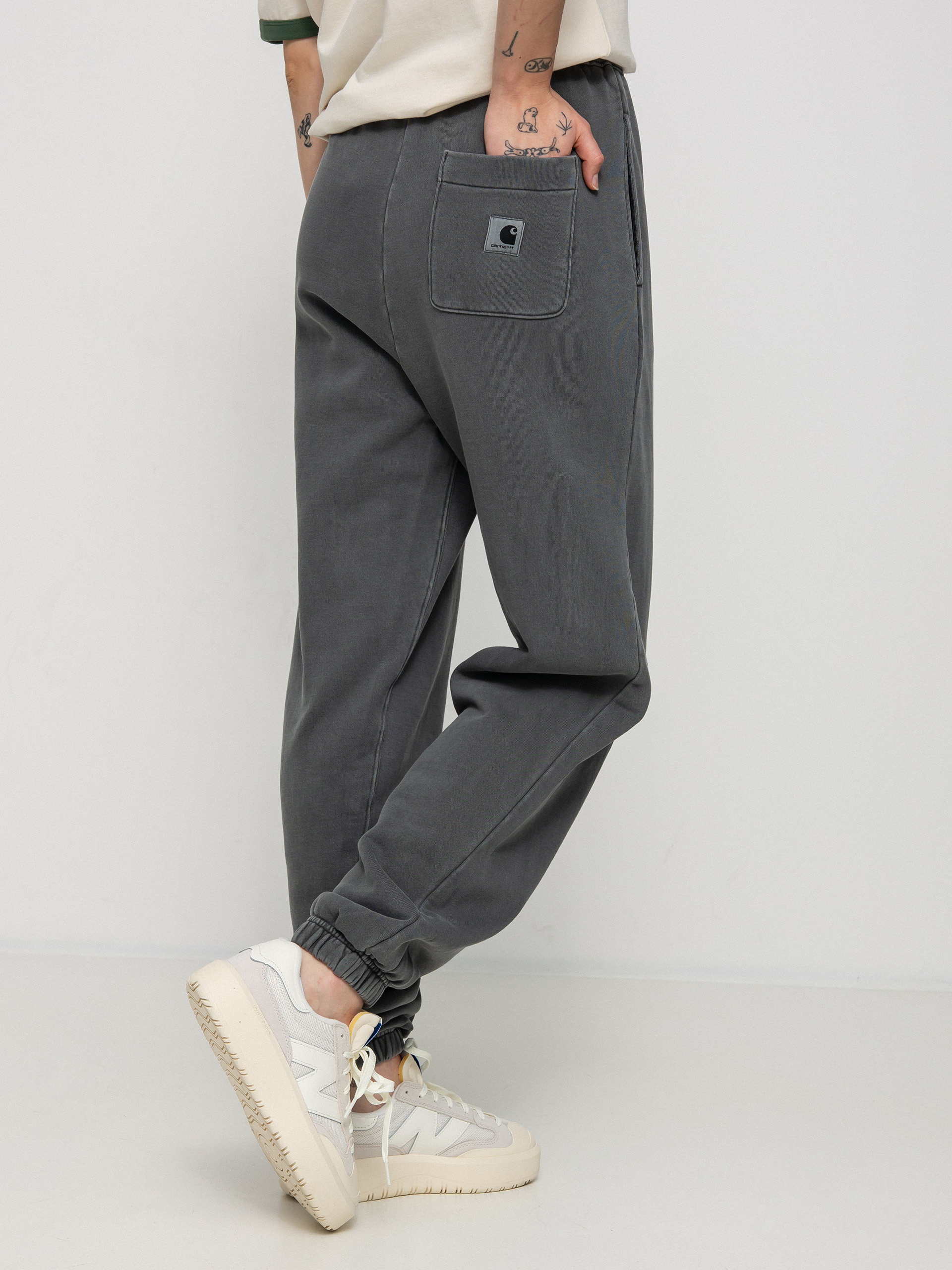 Kalhoty Carhartt WIP Nelson Wmn (vulcan)