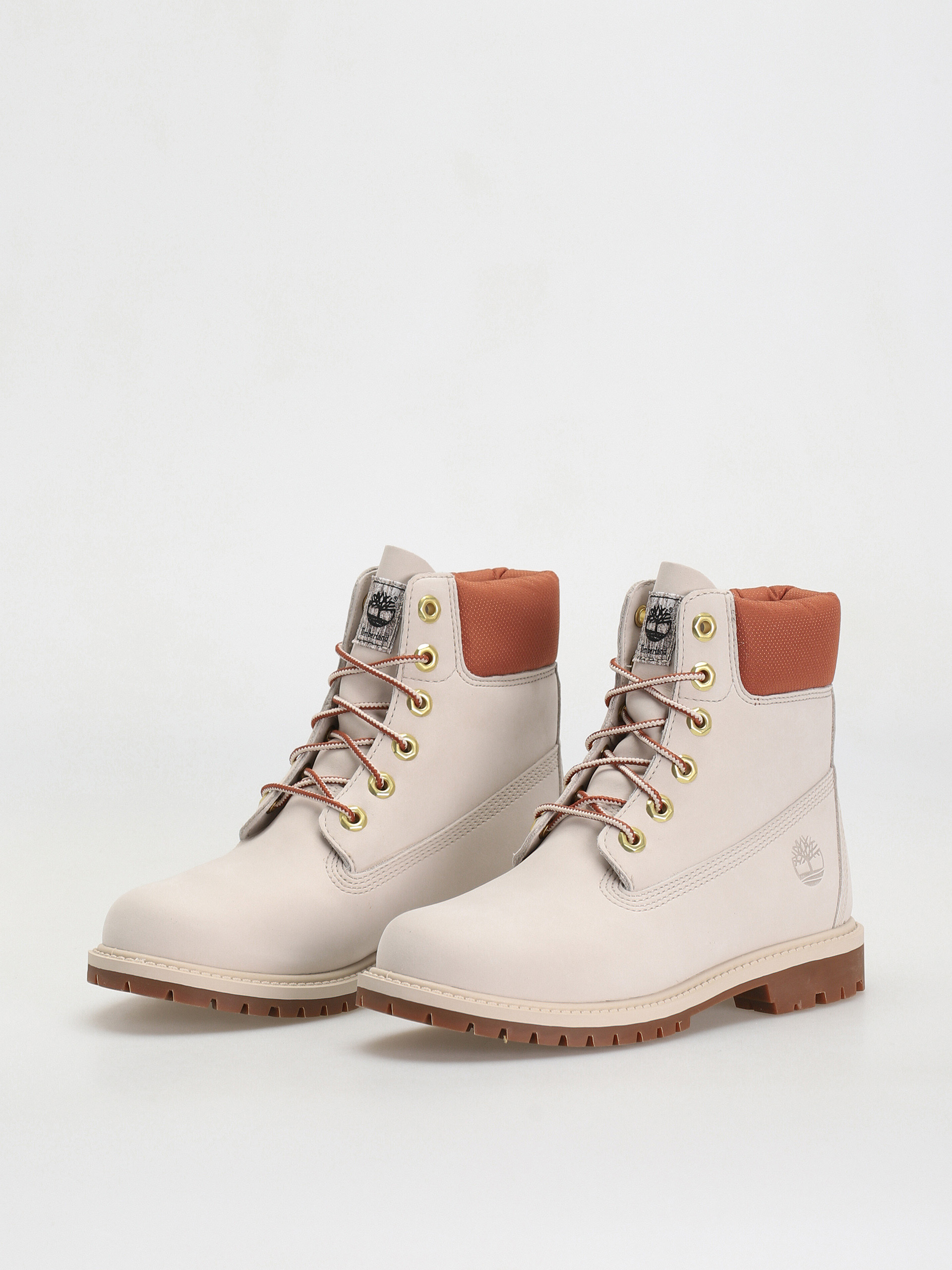 Boty Timberland 6In Hert Bt Cupsole Wmn (white nubuck)