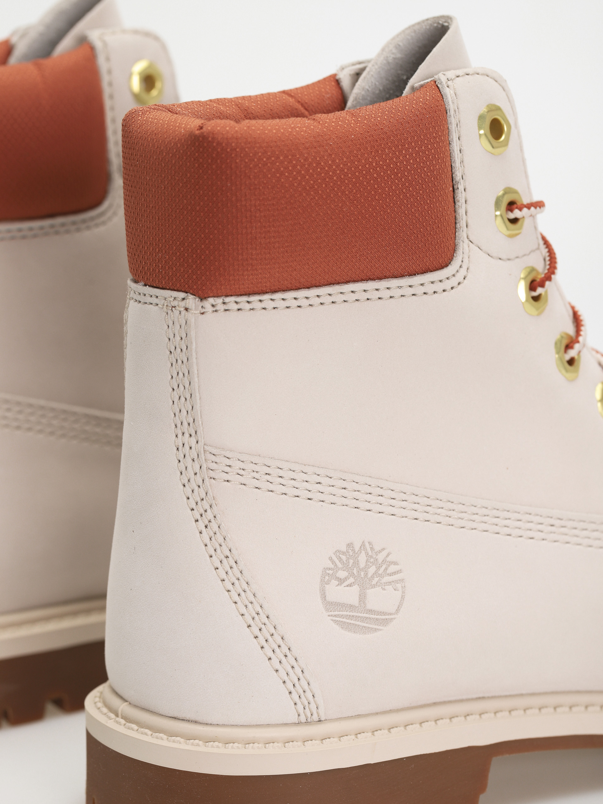 Boty Timberland 6In Hert Bt Cupsole Wmn (white nubuck)