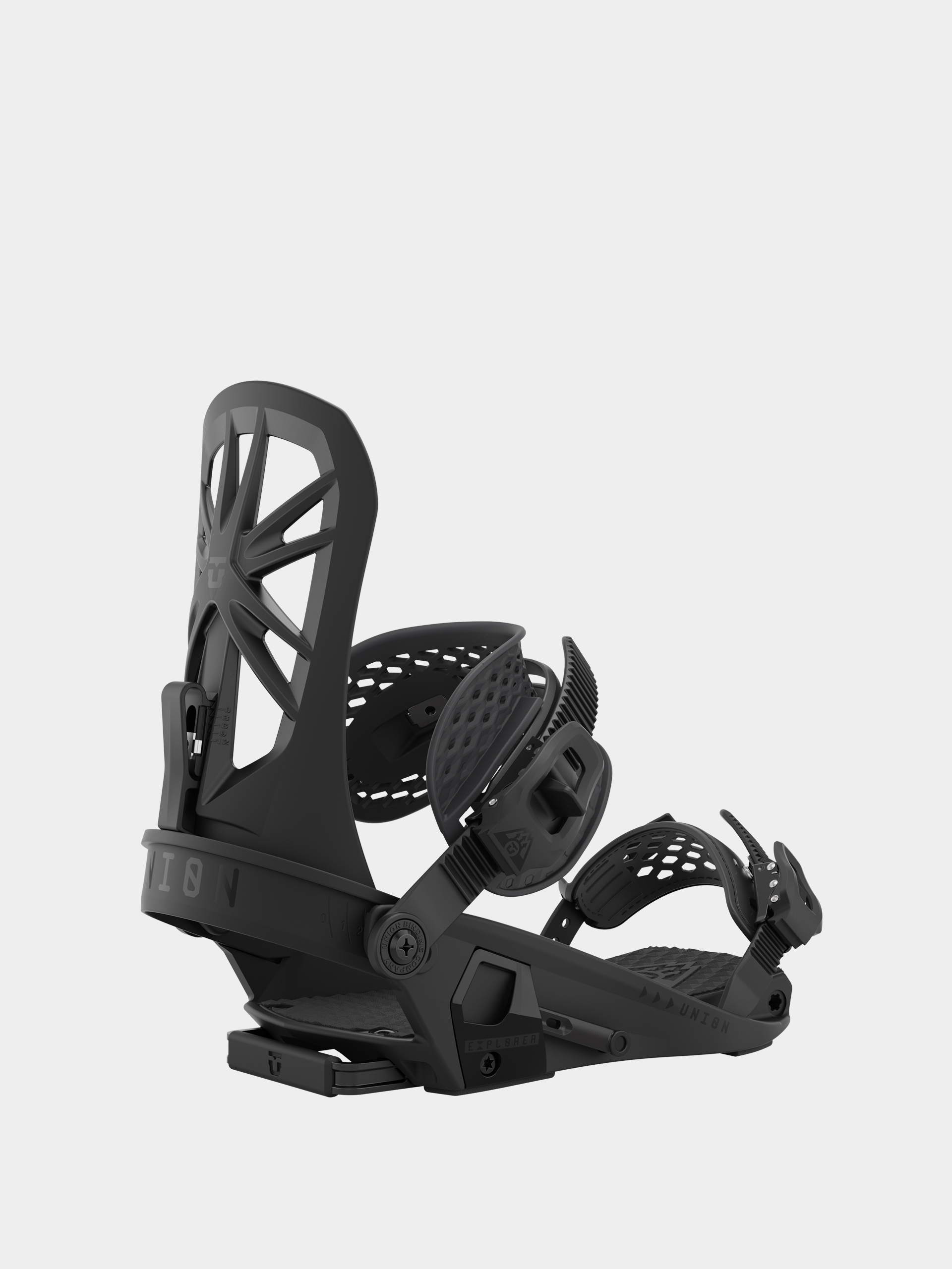 Snowboardová vázání Union Explorer (black)
