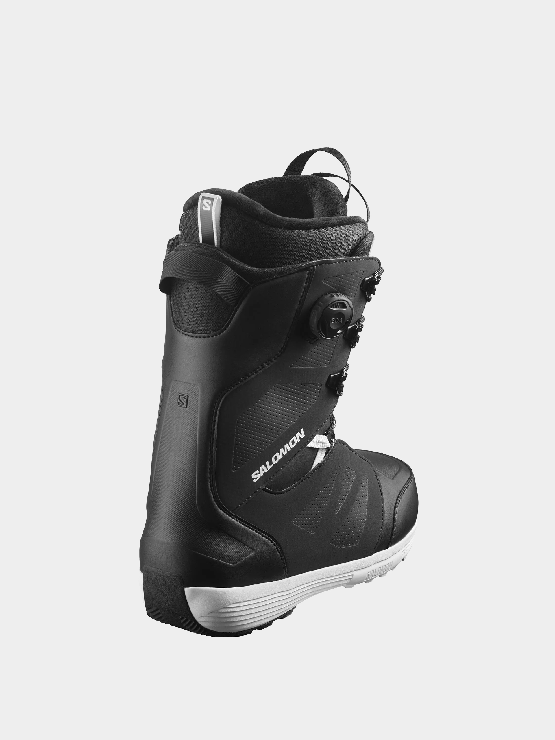 Pánské Boty na snowboard Salomon Launch Lace Sj Boa (black/black/white)