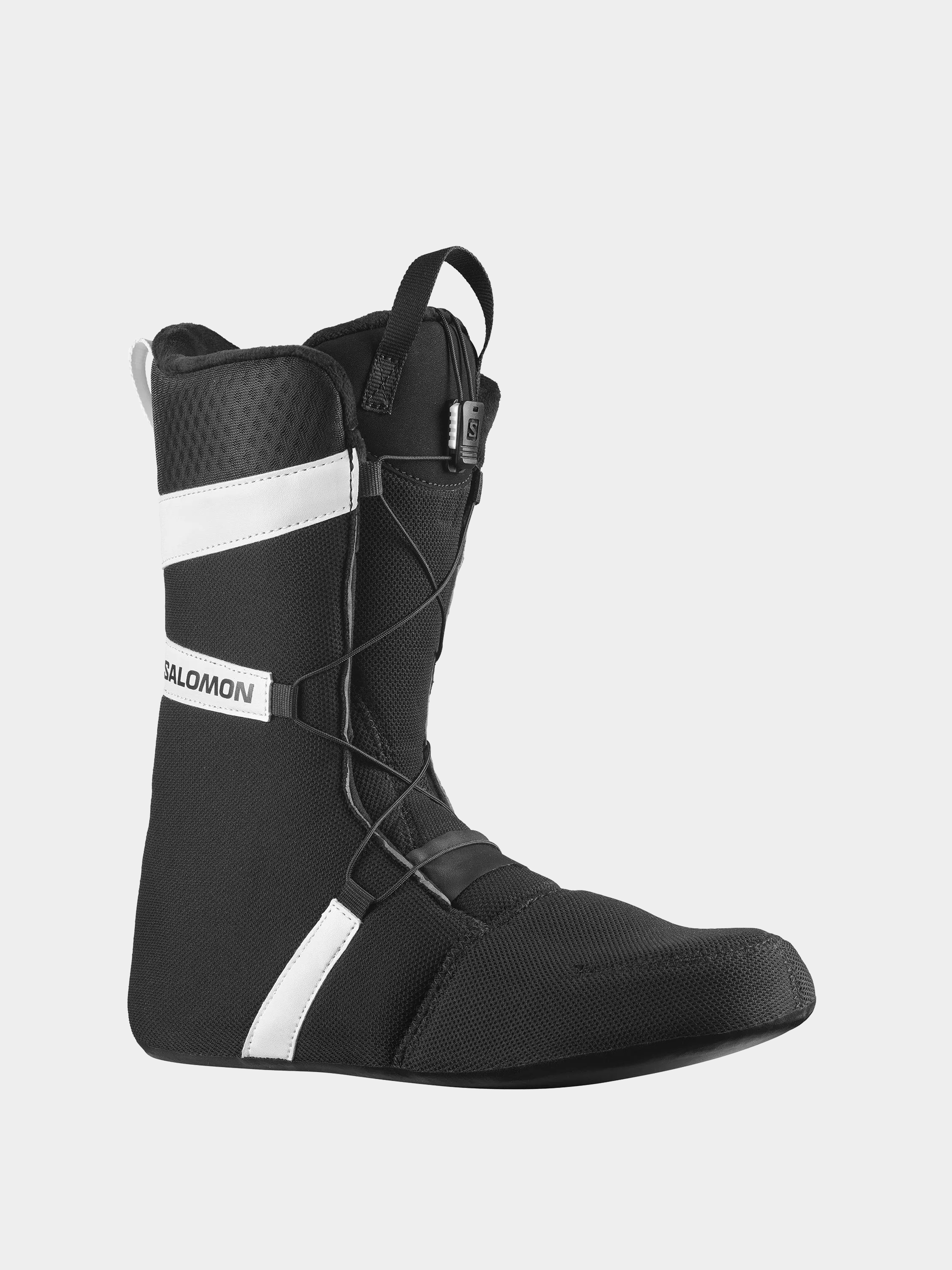 Pánské Boty na snowboard Salomon Launch Lace Sj Boa (black/black/white)