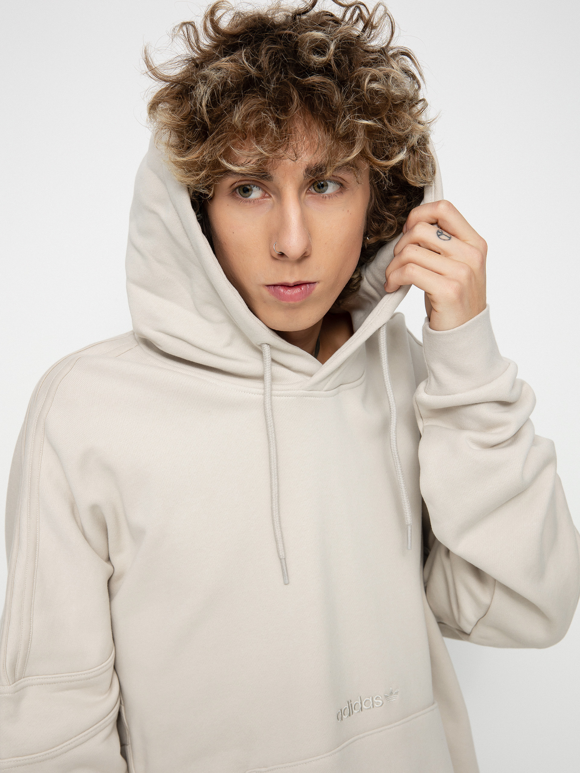 Mikina s kapucí adidas Challenger HD (cbrown)