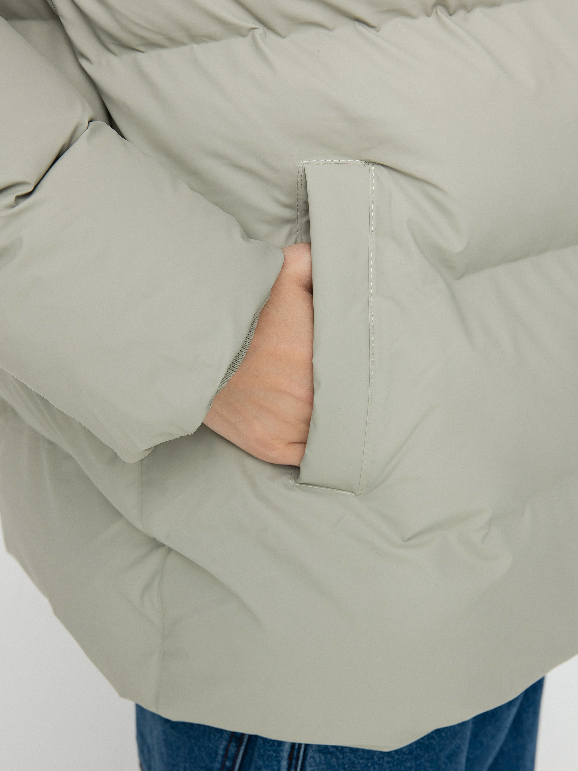 Bunda Rains Puffer Jacket (cement)