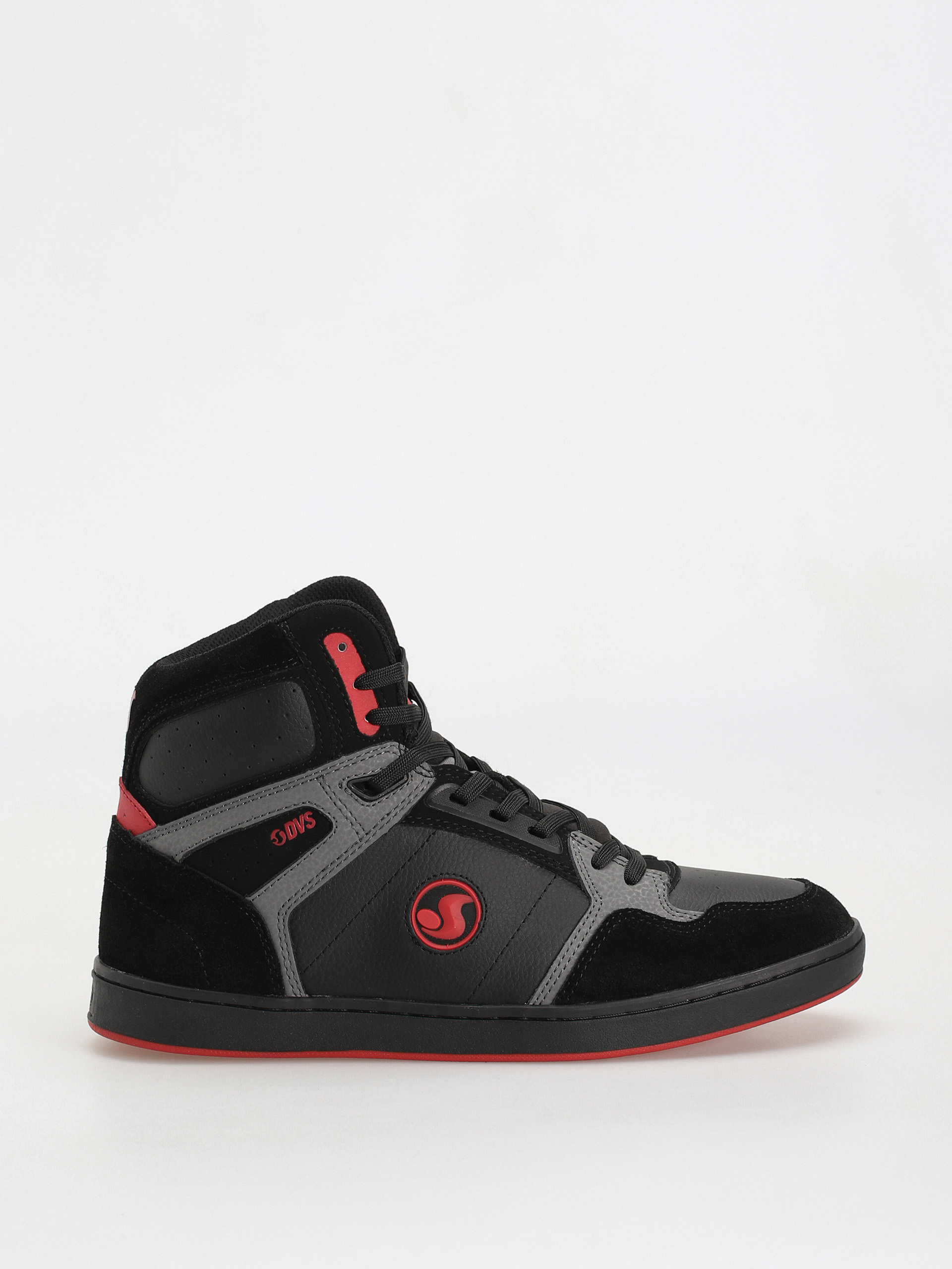 Boty DVS Honcho (black charcoal red suede)