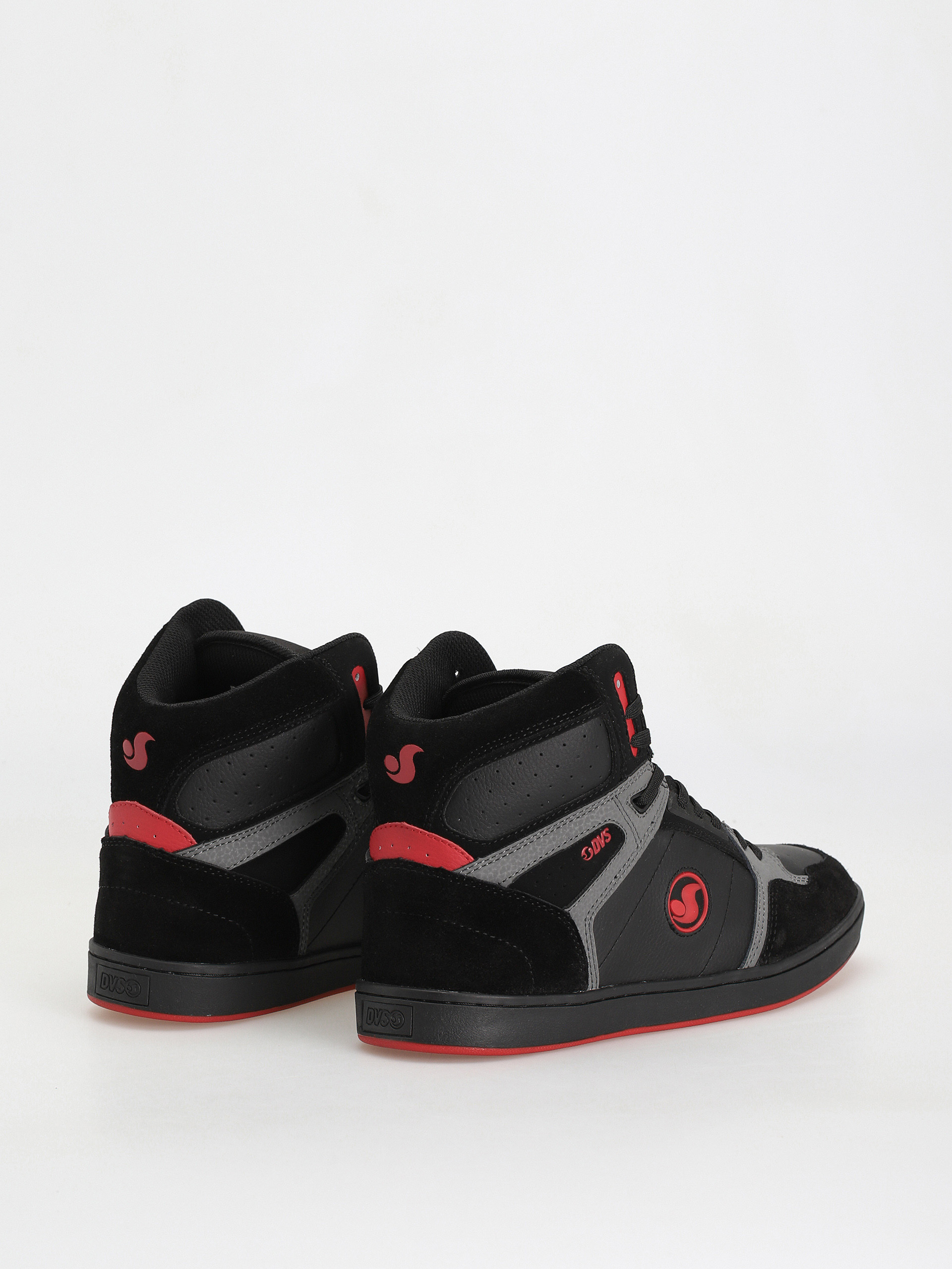 Boty DVS Honcho (black charcoal red suede)